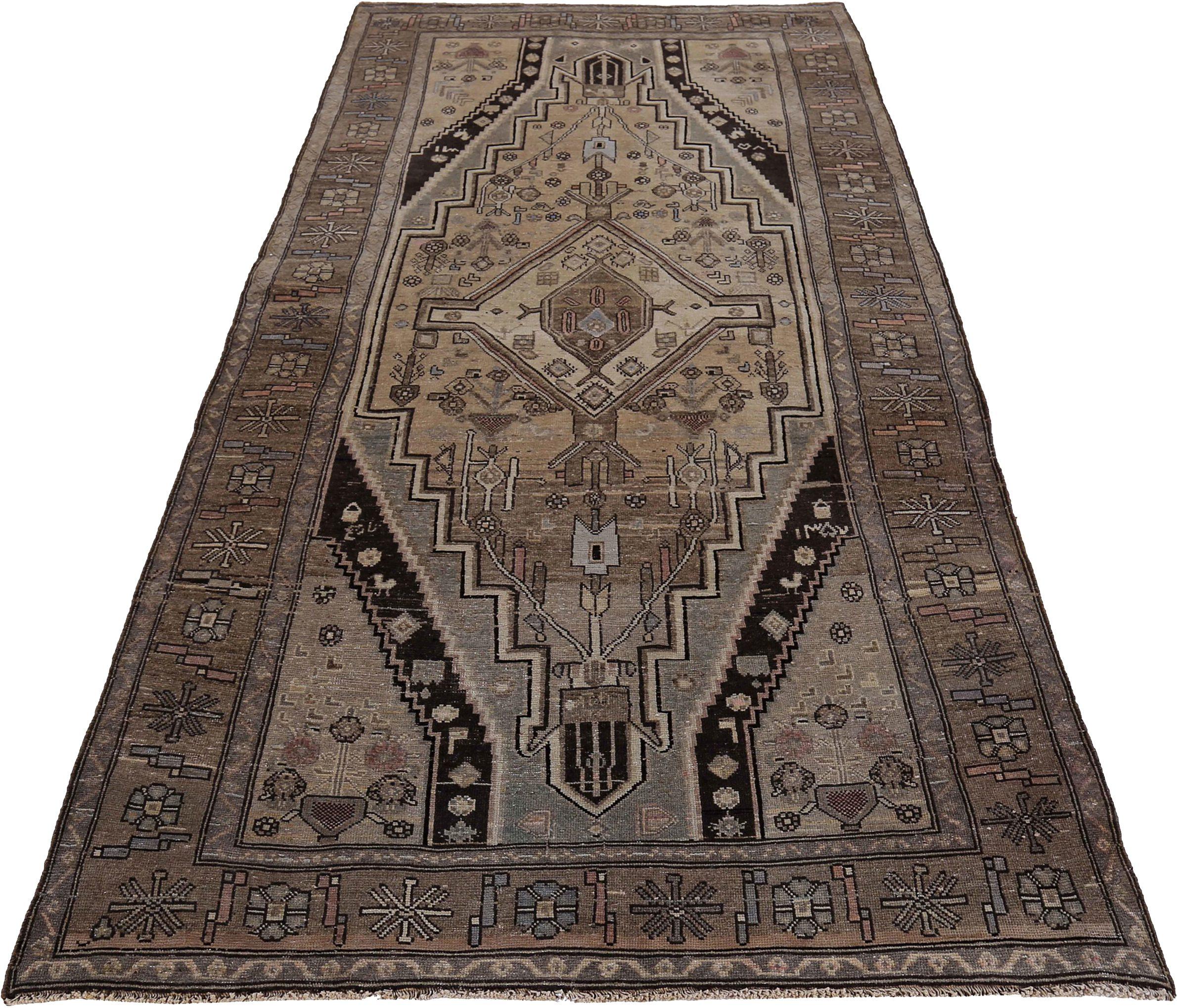 Discover the elegance of Persian Bijar featuring Small Rug in Circa 1880. Designed with Wool and BlackBrownIvory, this exclusive design is perfect for enhancing your space.