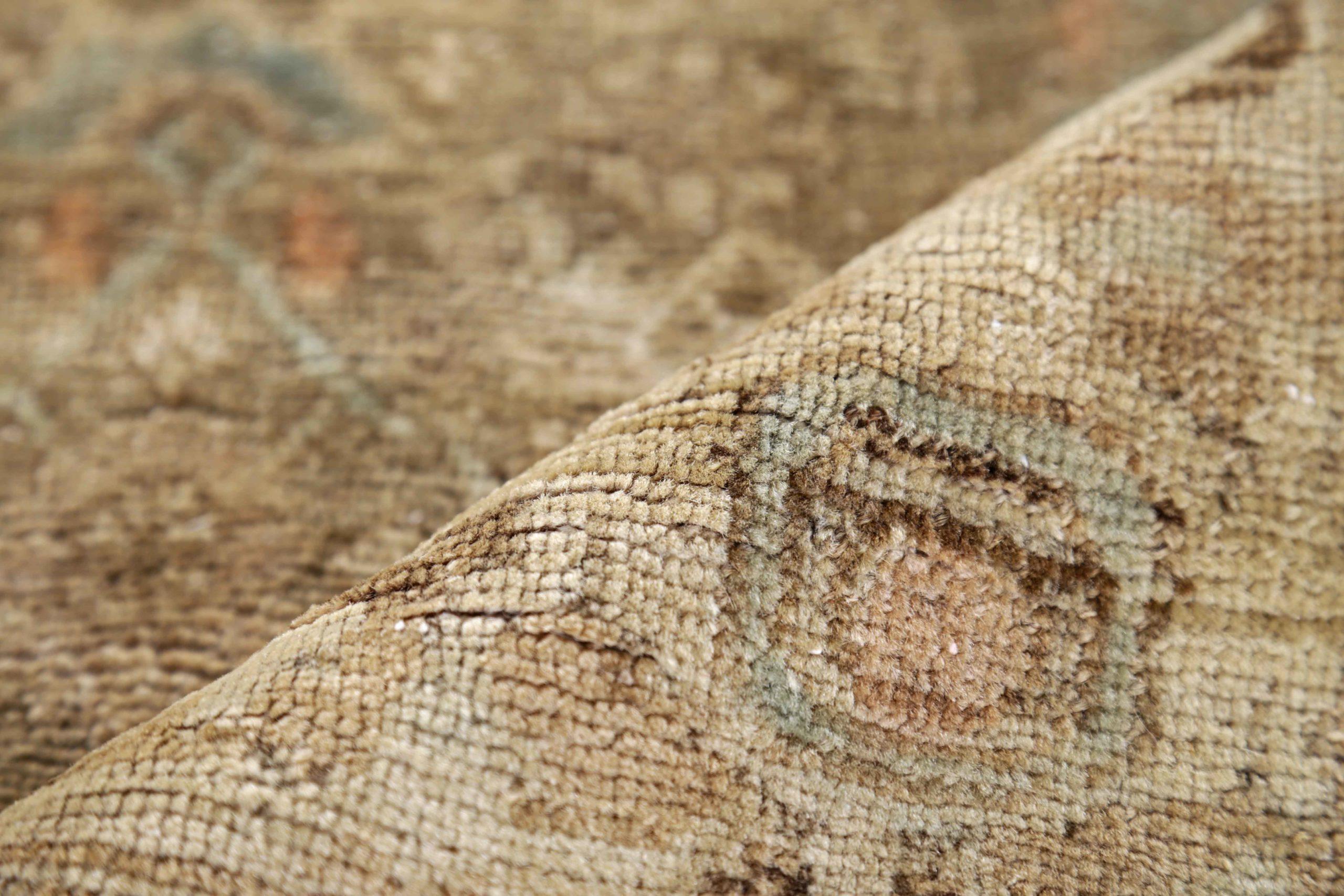 Persischer Bijar Small Teppich - Wolle Schwarz Braun Elfenbein Taupe Design - 91523 (20. Jahrhundert) im Angebot