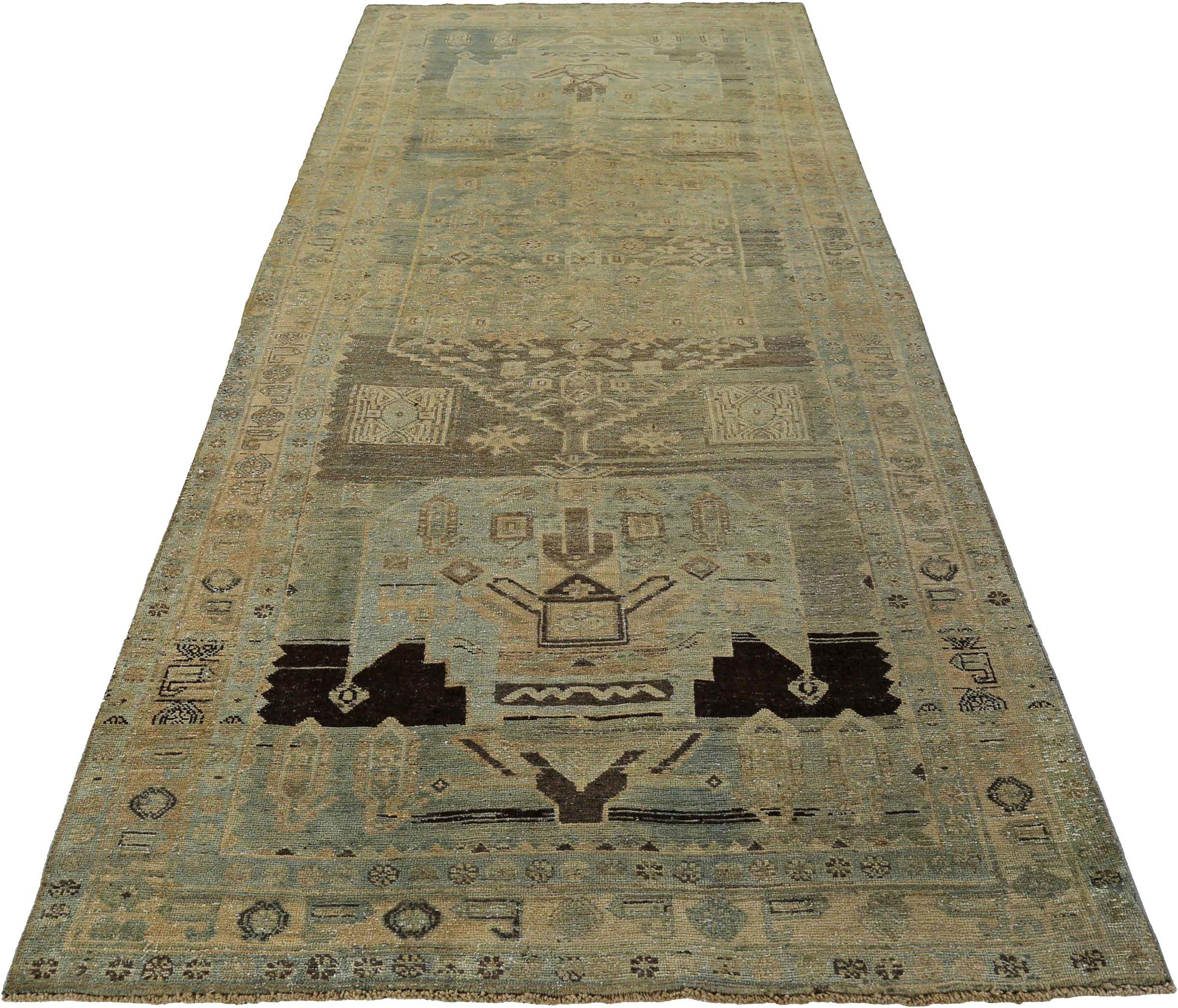 Discover the elegance of Persian Bijar featuring Small Rug in Circa 1880. Designed with Wool and BlueBrownIvory, this exclusive design is perfect for enhancing your space.