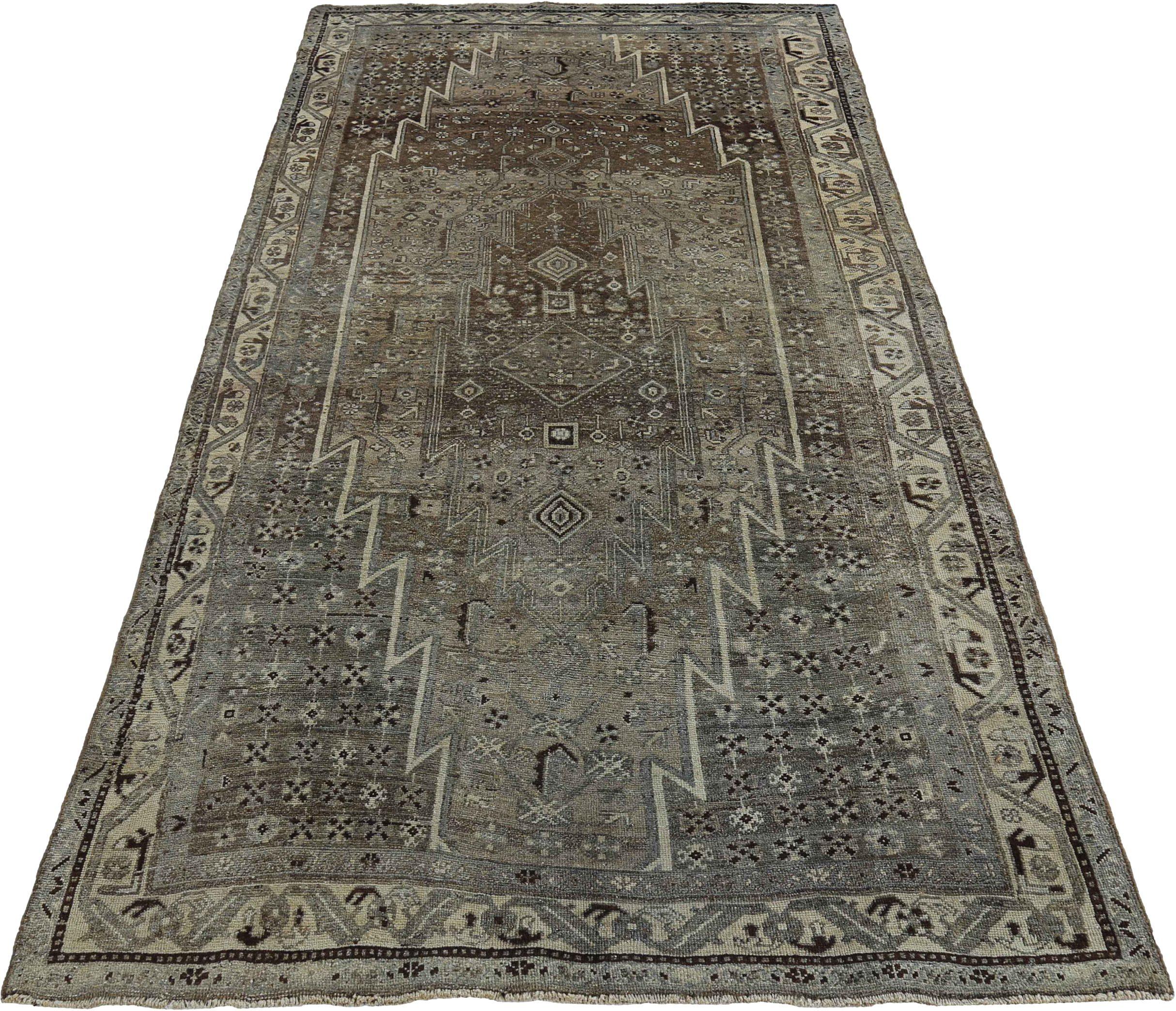 Discover the elegance of Persian Bijar featuring Small Rug in Circa 1880. Designed with Wool and BrownGrayIvory, this exclusive design is perfect for enhancing your space.