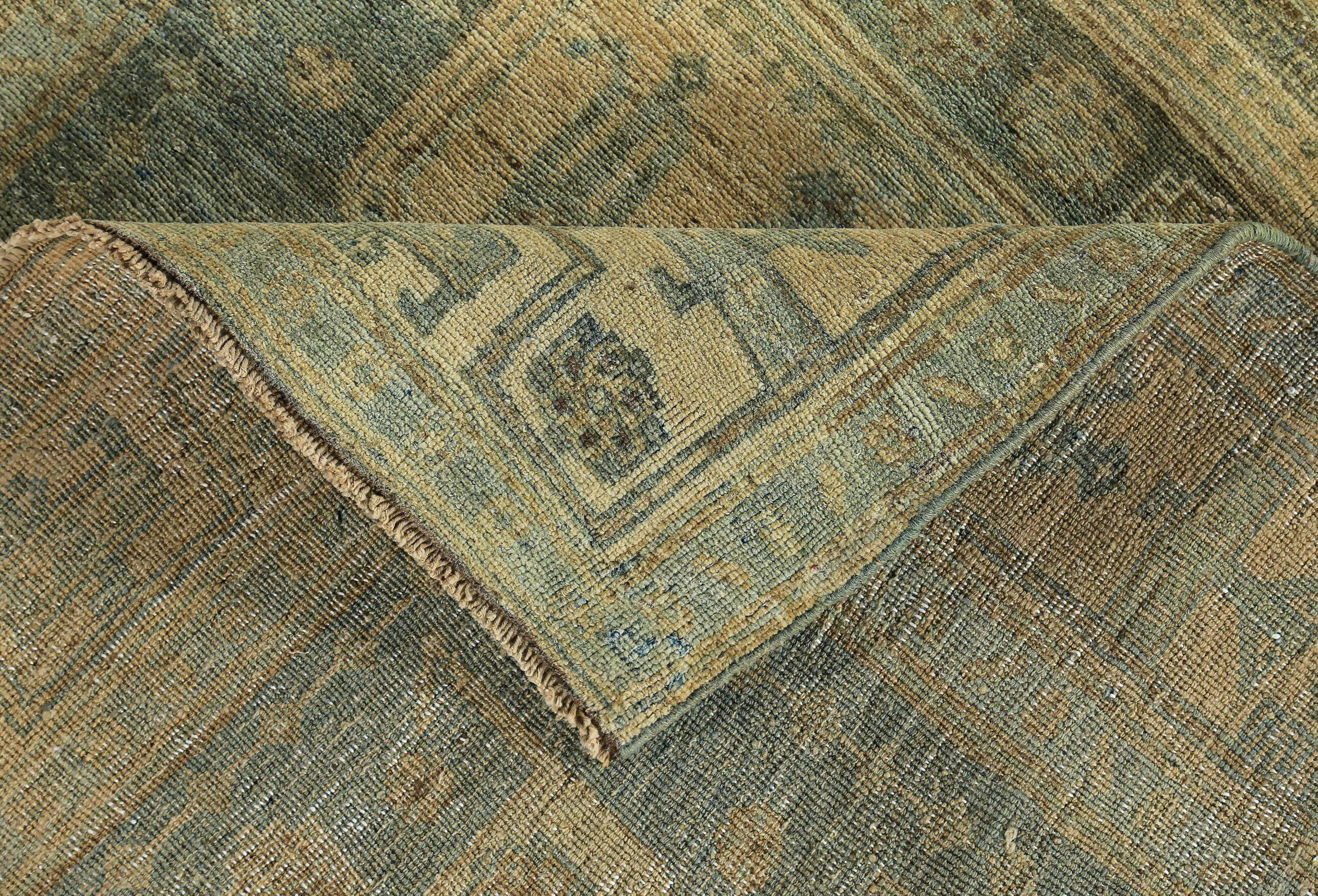 Persischer Bijar Small Teppich - Wolle Braun Elfenbein Design - 89638 im Zustand „Hervorragend“ im Angebot in Dallas, TX