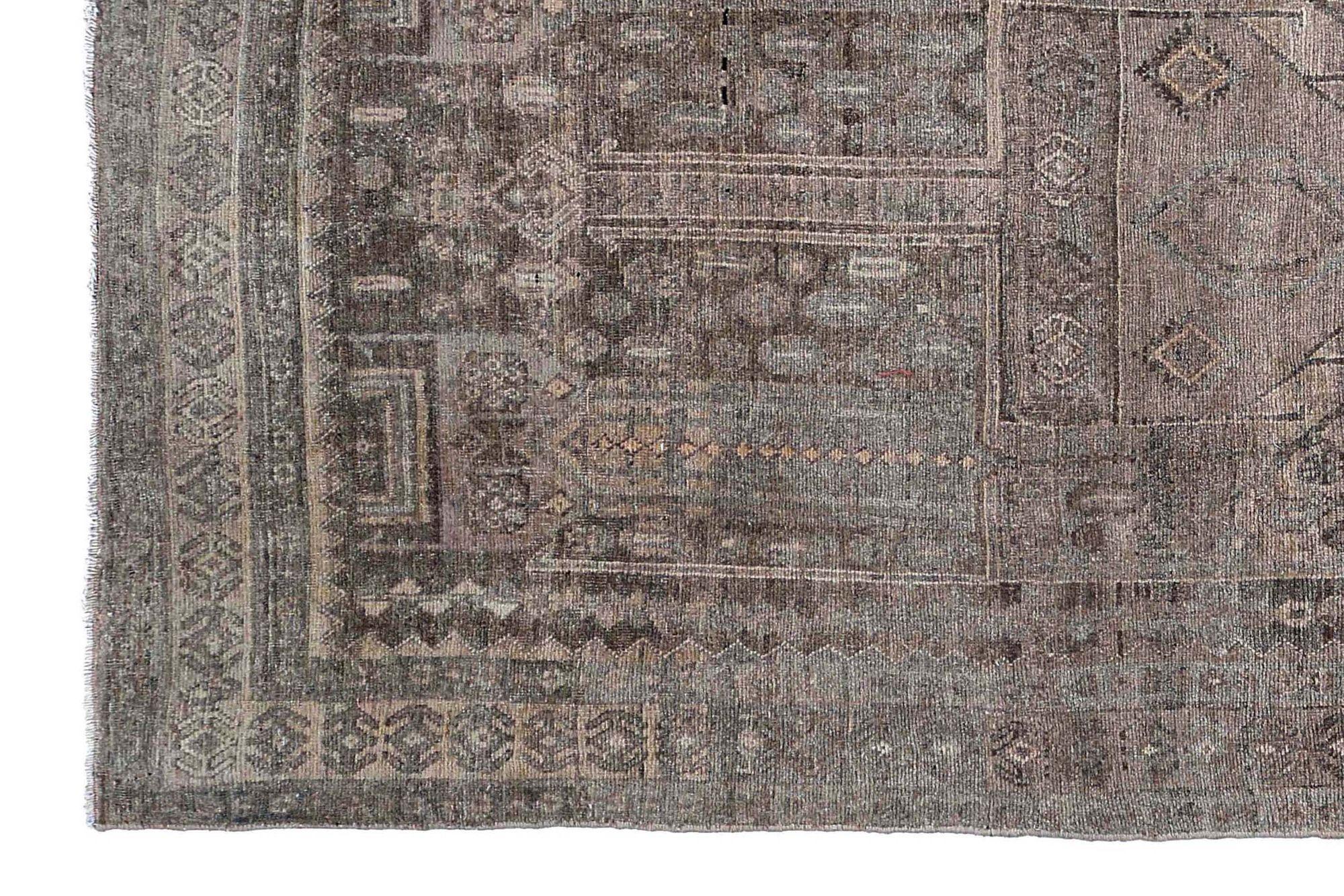 Persischer Bijar Small Teppich - Wolle Brown Design - 97597 im Zustand „Hervorragend“ im Angebot in Dallas, TX