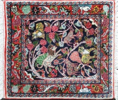 Persian Bijar, the Lion Rug