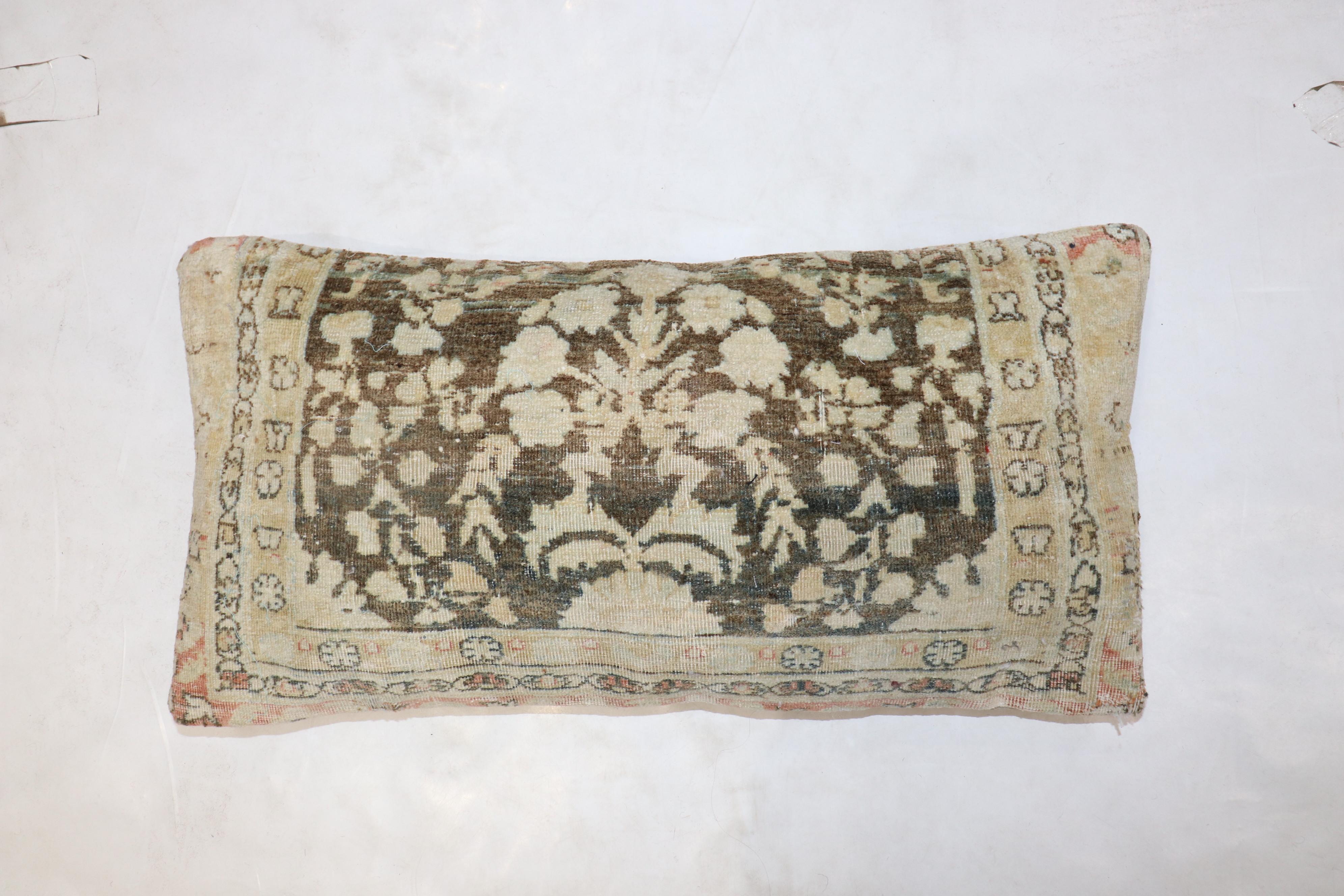 Persian Bolster Rug Pillow In Good Condition For Sale In New York, NY