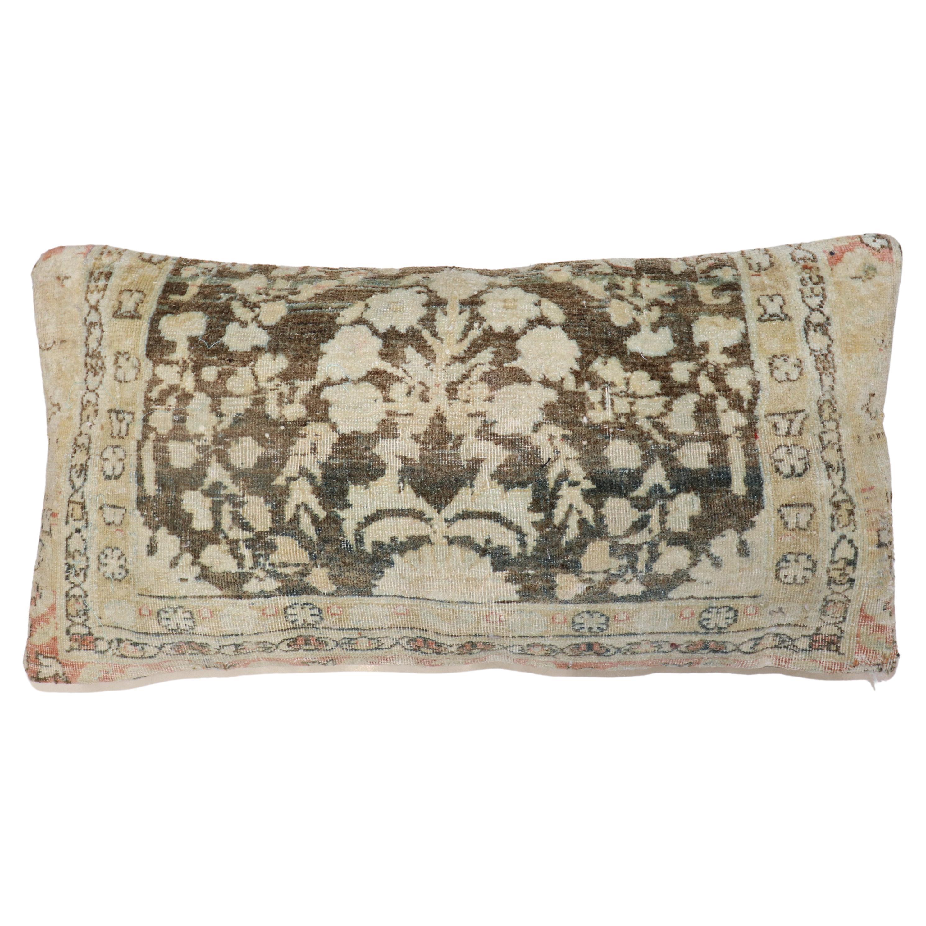 Persian Bolster Rug Pillow For Sale