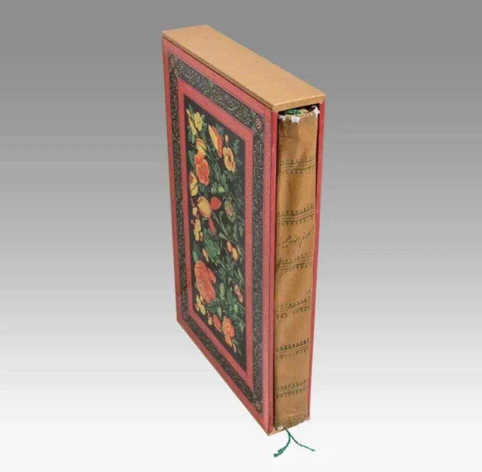 Persian Boxed Pahlavi Koran Quran Arya-Mehr By Shah of Iran gold leaf Manuscript For Sale 2