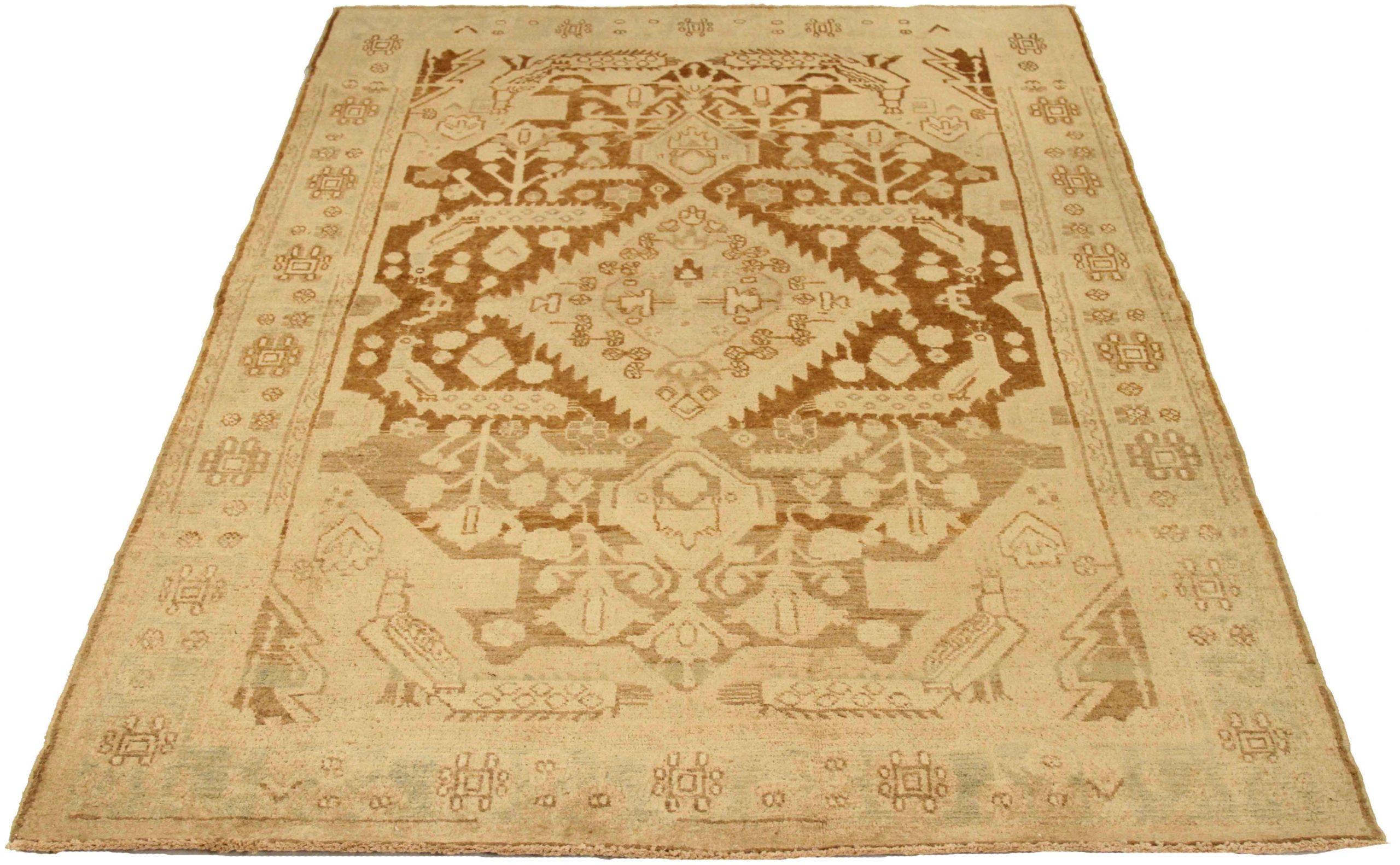 Discover the elegance of Persian Broojerd featuring Small Rug in Circa 1880. Designed with Wool and BrownIvory, this exclusive design is perfect for enhancing your space.