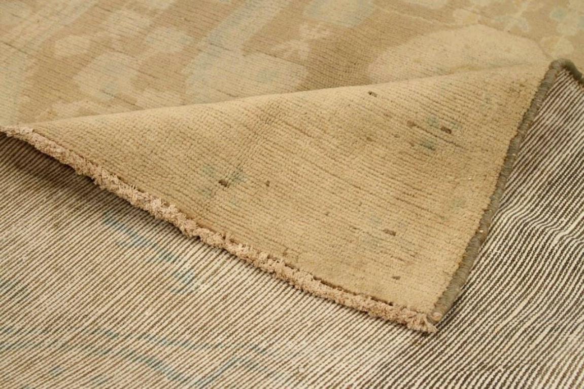 Persischer Broojerd Small Teppich - Wolle Braun Elfenbein Design - 75726 (Asiatisch) im Angebot
