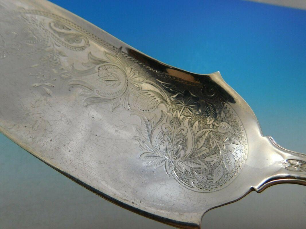 Persian by Tiffany and Co Sterling Silver Fish Serving Set Engraved 1