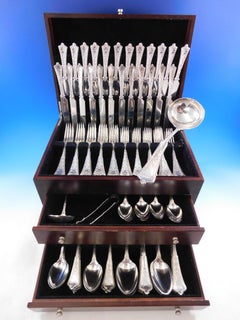 Persian by Tiffany and Co Sterling Silver Flatware Set for 24 Service 147 Pcs
