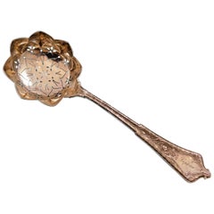 Persian by Tiffany & Co. Sterling Silver Pea Spoon Flower Bowl Pierced