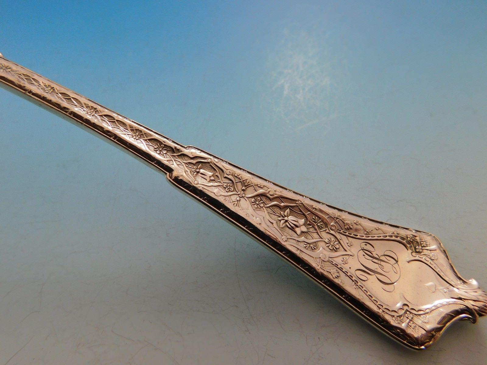 Juego de Cubiertos de Plata de Ley Persa by Tiffany 92 Piezas en Excelente estado para la venta en Big Bend, WI