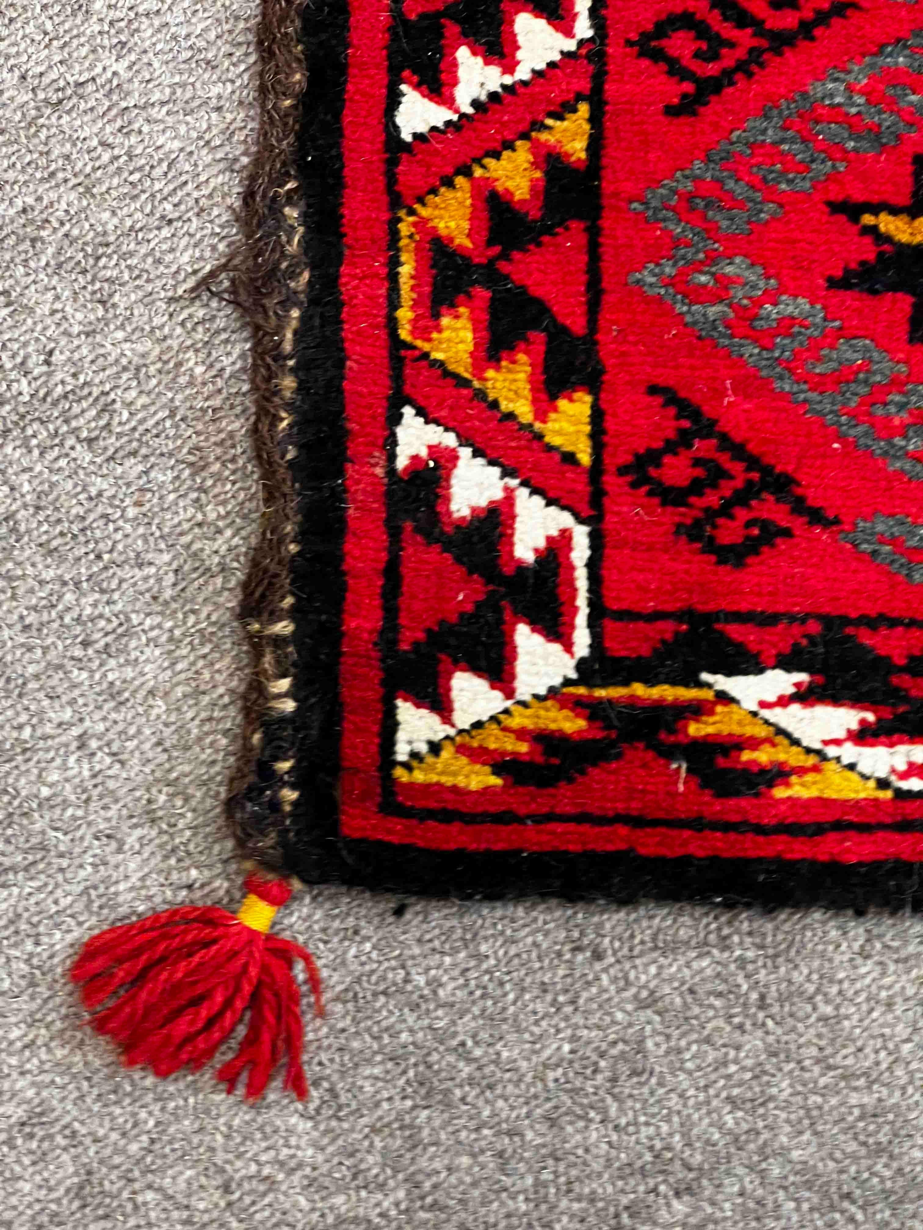 Tribal Sac de tapis persan vers 1970 - 97x47cm - n° 1211 en vente