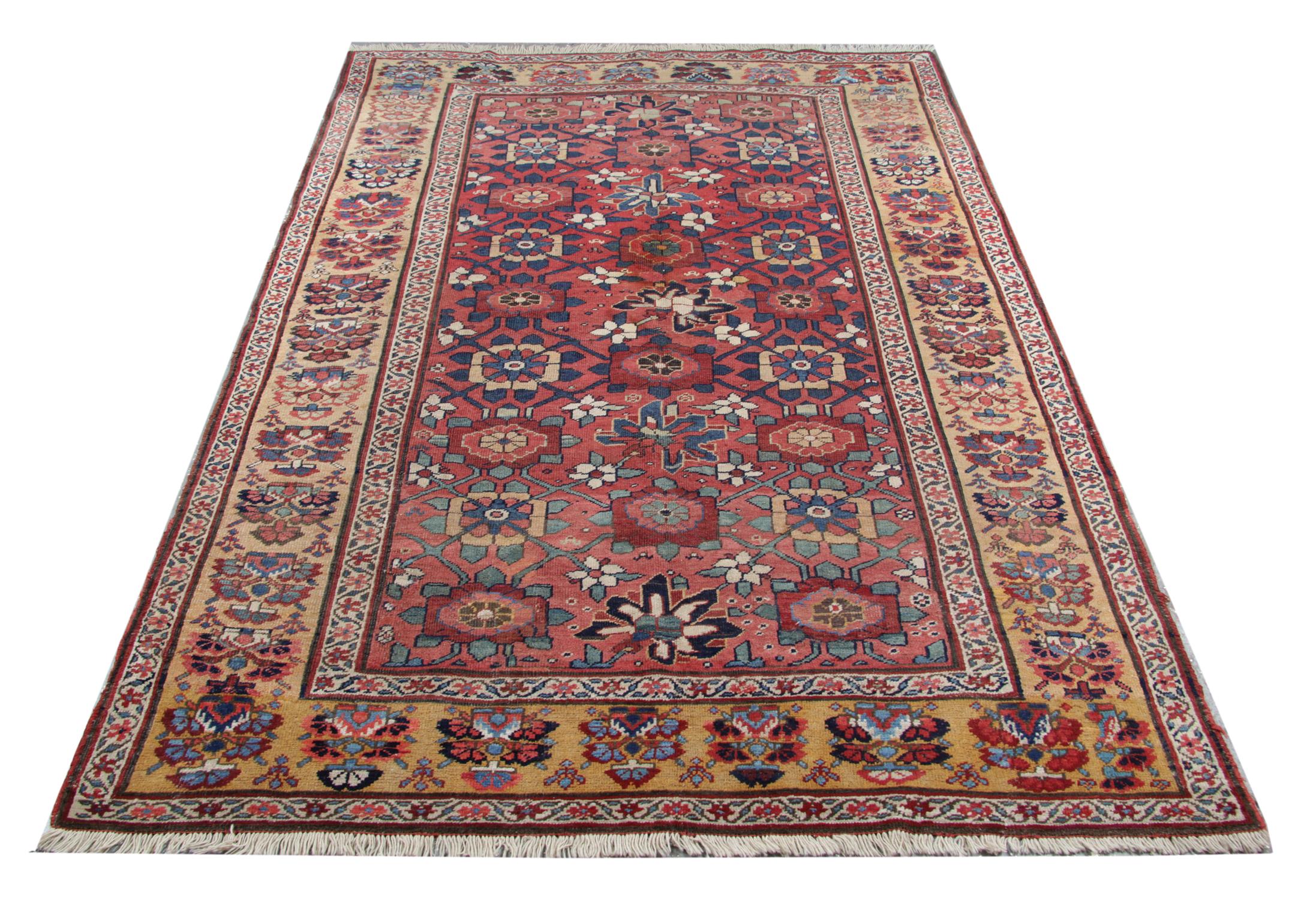 Mahal and Sultanabad have various people who migrated from different areas in the previous 19th century, which has led to the birth of multiple designs. One of the most well-known examples is the Zeigler design. This rug features a repeat floral