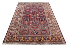 Tappeto antico Ruggine Tappeto Zeigler Orientale Floreale Soggiorno CHR45