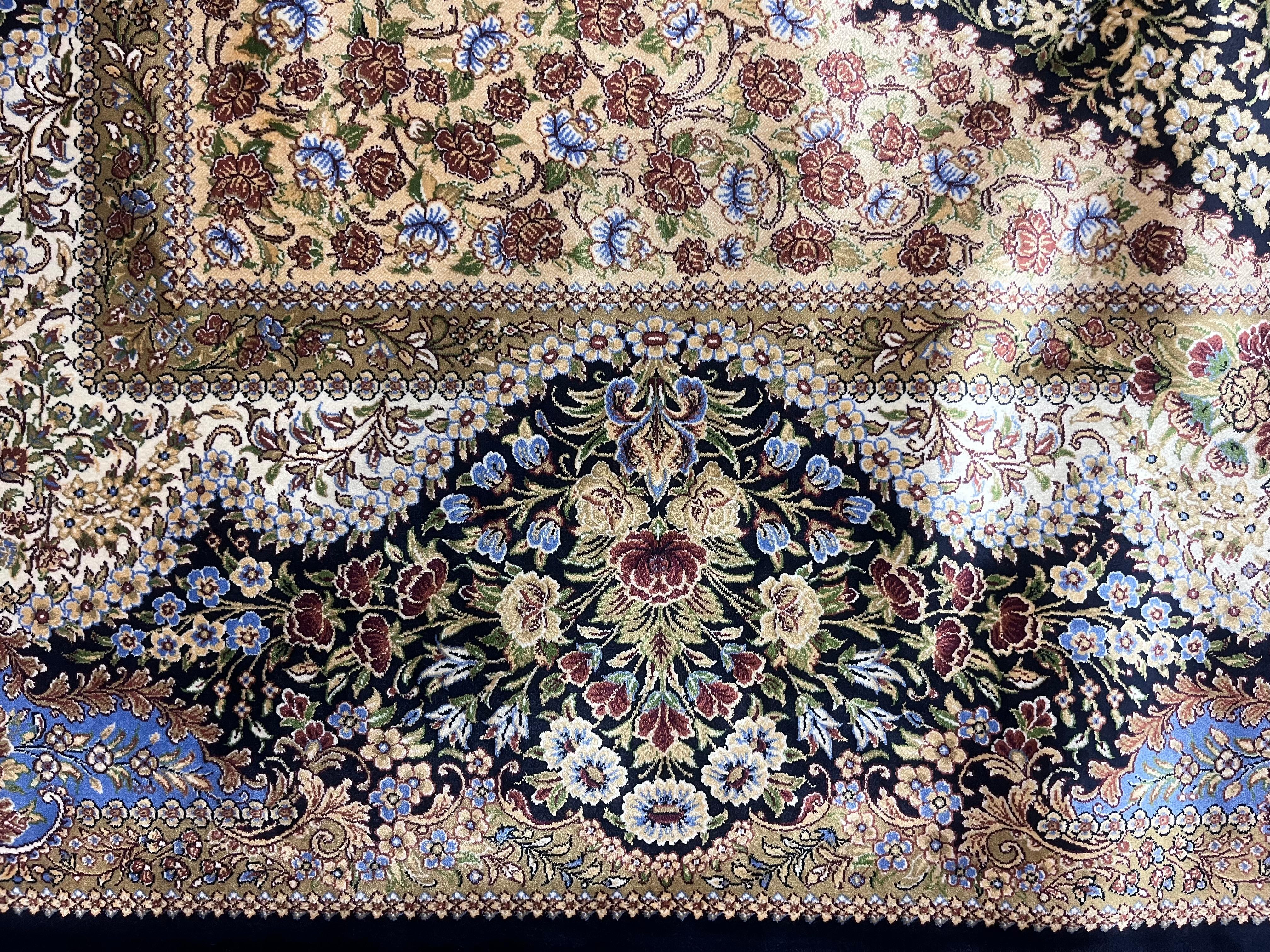 Persian Design Silk Rug 6’4
