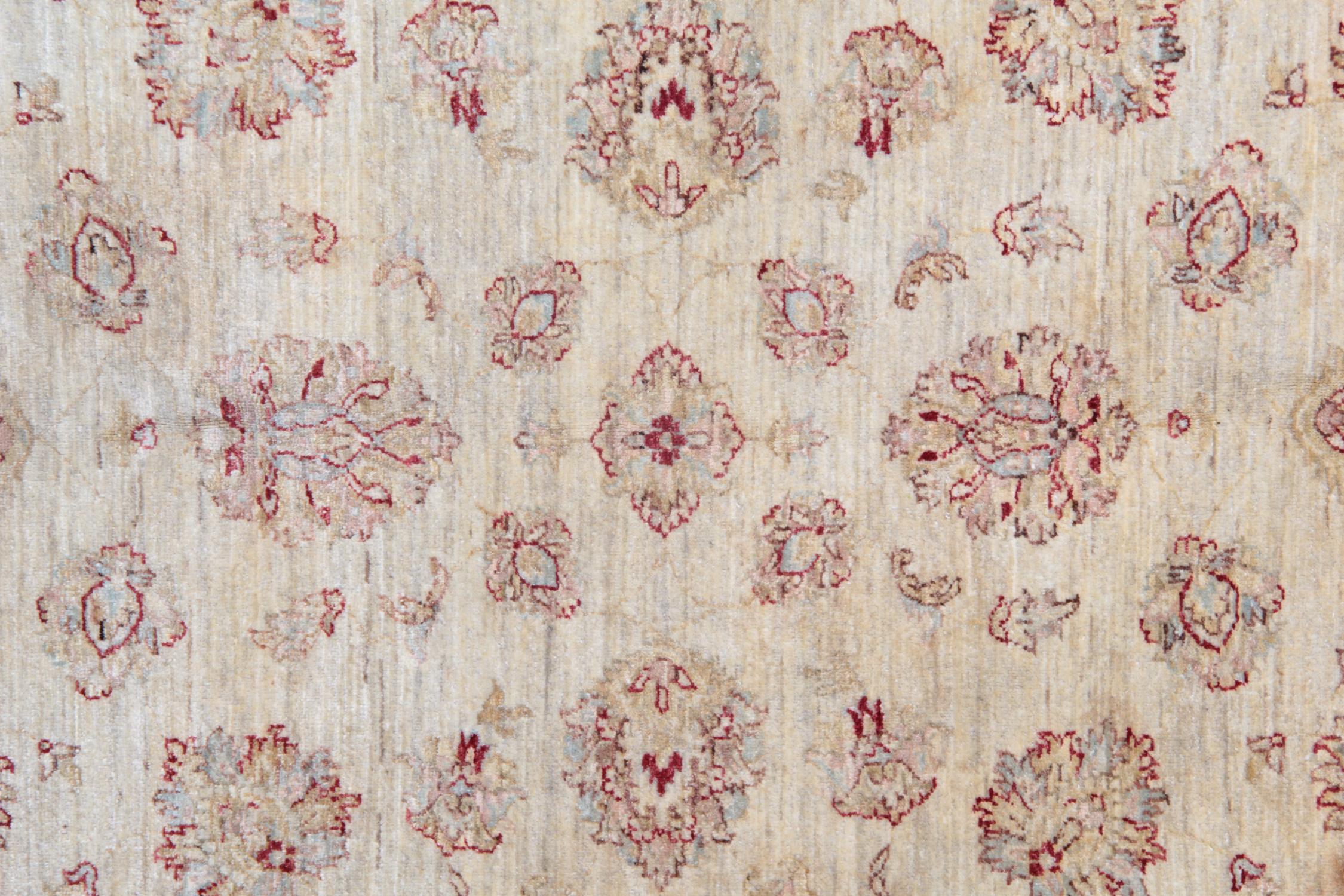 Vegetable Dyed Persian Design Ziegler Mahal Sultanabad Oriental Style Rugs, Afghan Rugs
