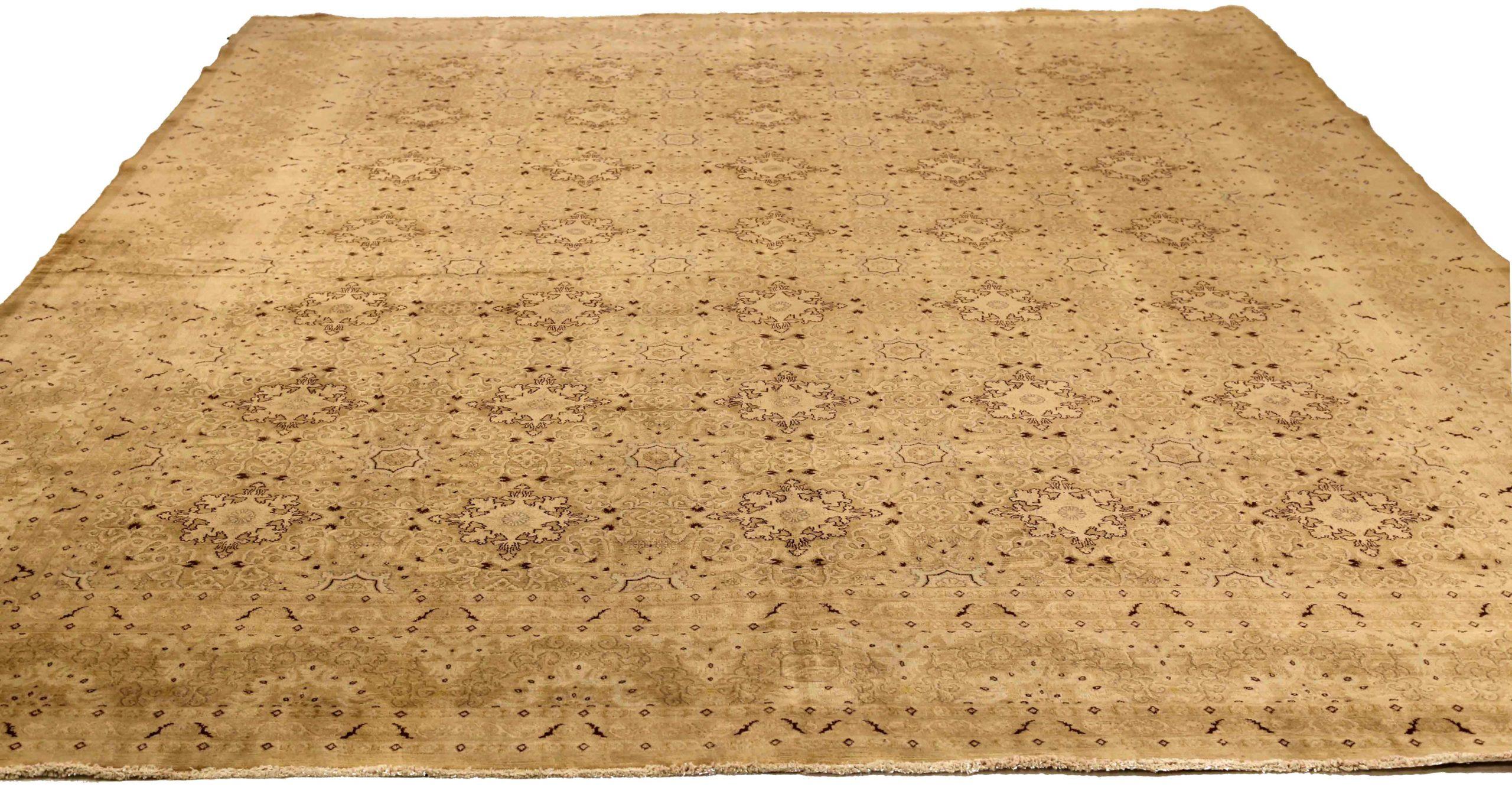 Discover the elegance of Persian Dorokhsh featuring Area Rugs in Circa 1940. Designed with Wool and BrownIvory, this exclusive design is perfect for enhancing your space.