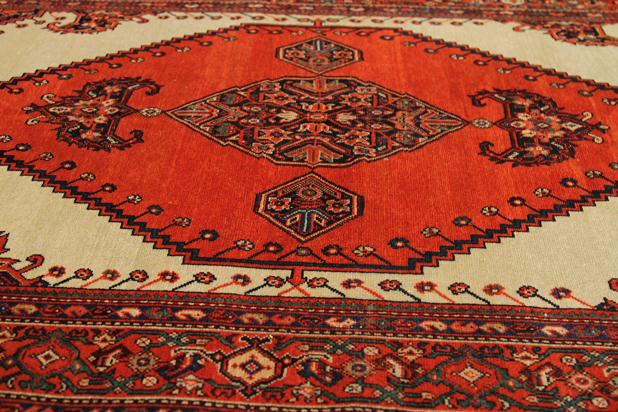 Persian Farahan Area Rugs - 53342 In Excellent Condition For Sale In Dallas, TX