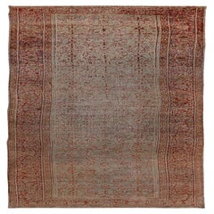 Tapis persan Farahan - Motif rouge ivoire en laine - 89633