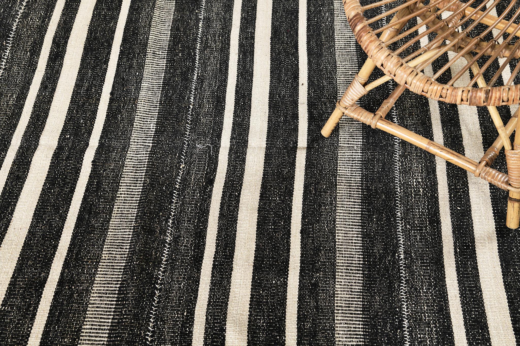 Tapis persan à tissage plat Jejim Kilim 26970 en vente 4