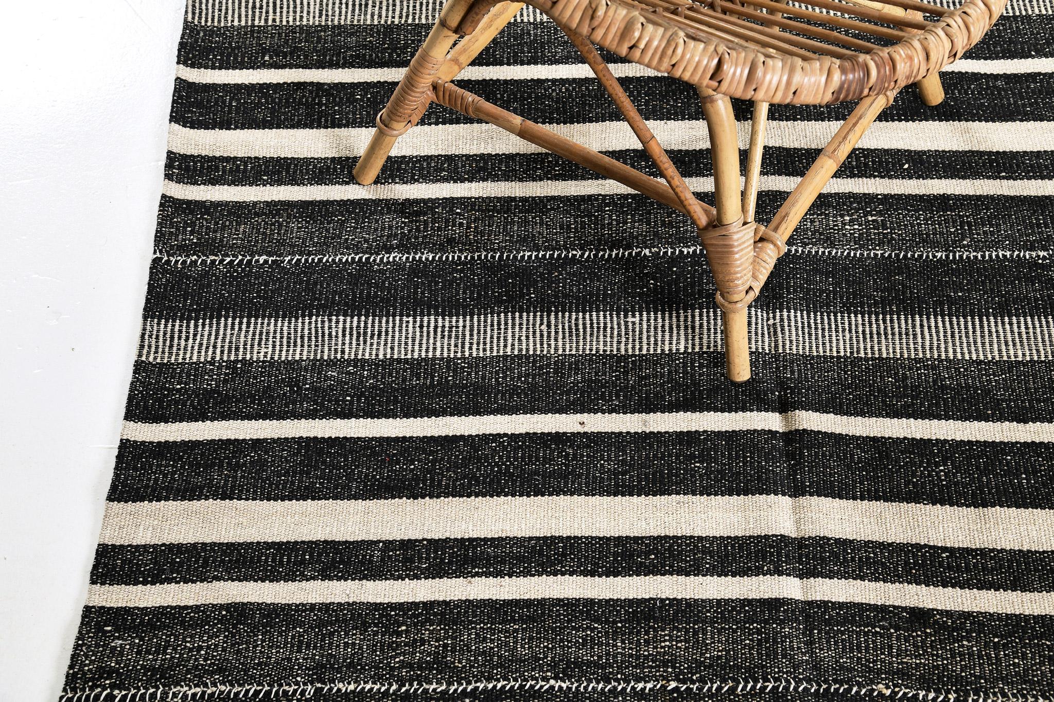 Tapis persan à tissage plat Jejim Kilim 26970 en vente 1