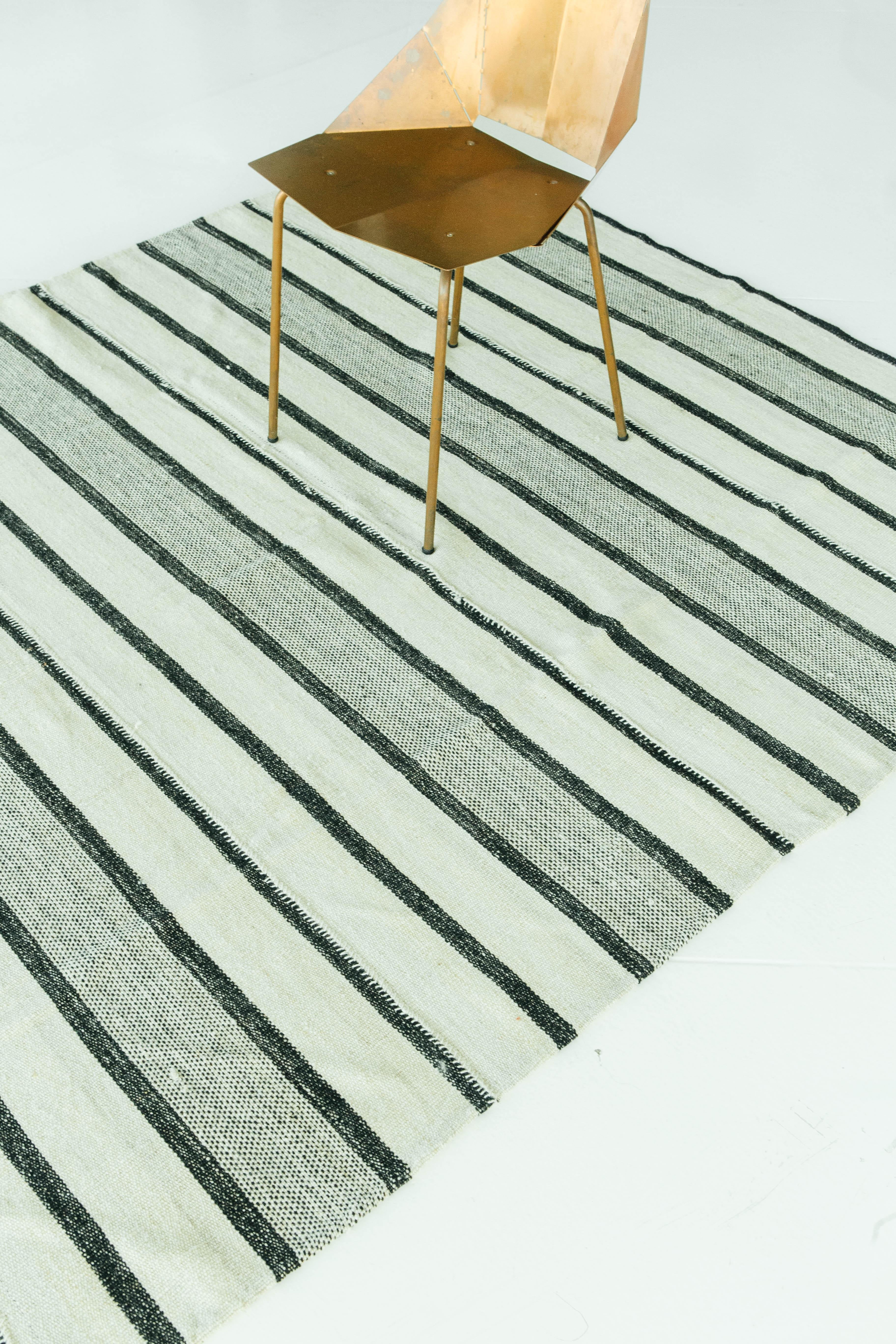 Persischer flachgewebter Jejim-Kilim im Angebot 5