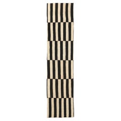 Persian Flat Weave Runner Rug Circa 1990 - 67082