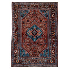 Persian Floral Motif Rug
