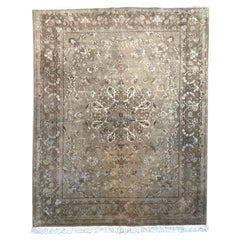 Persian Floral Tabriz Rug