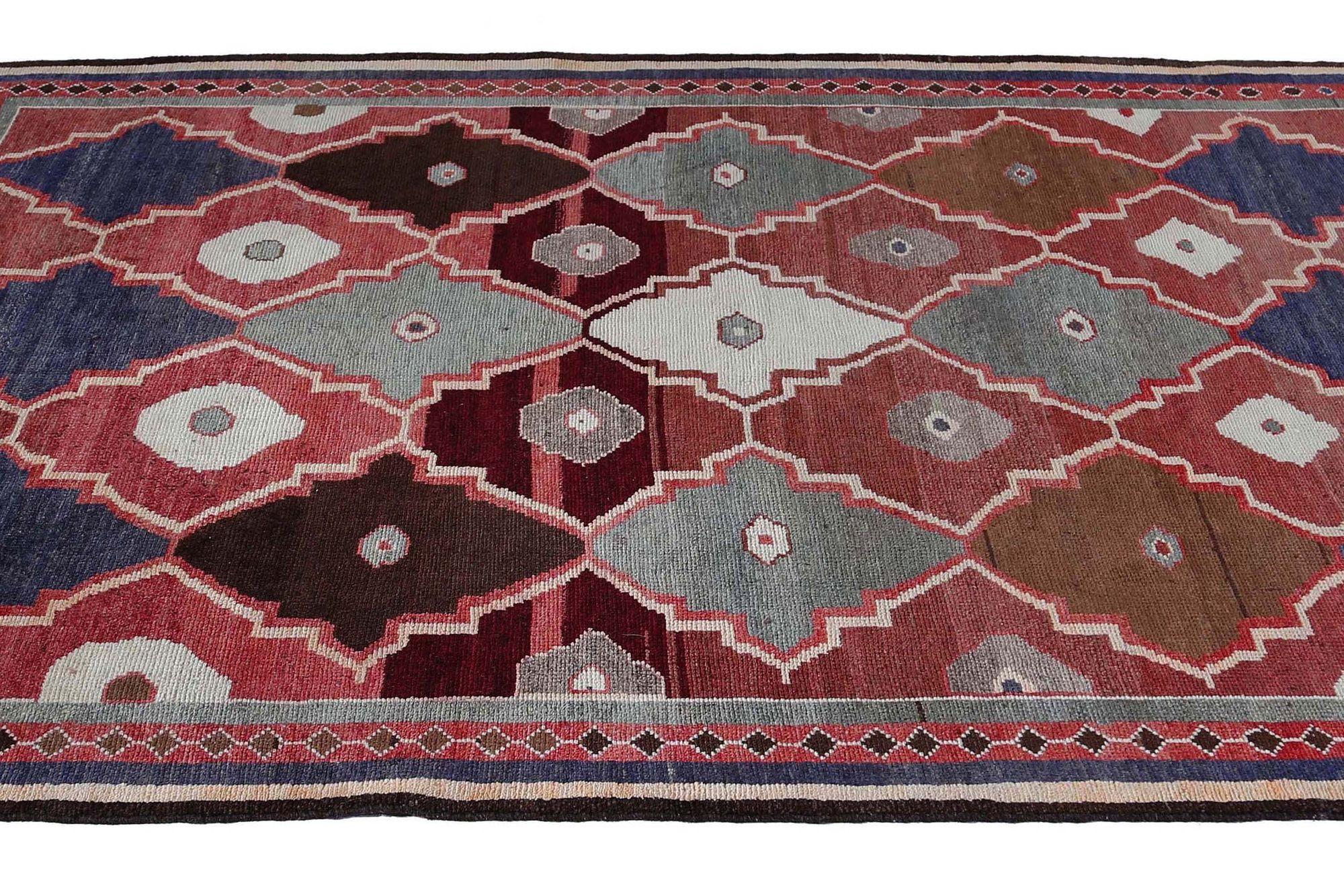 XX secolo Tappeti persiani Gabbeh - Lana rosa rosso - 97466 in vendita