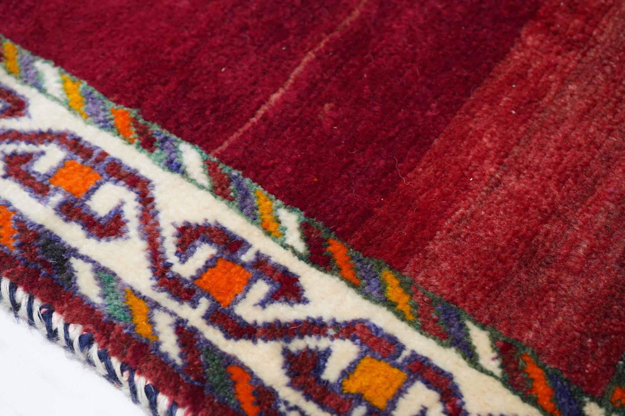 Wool Persian Gabbeh Rug For Sale