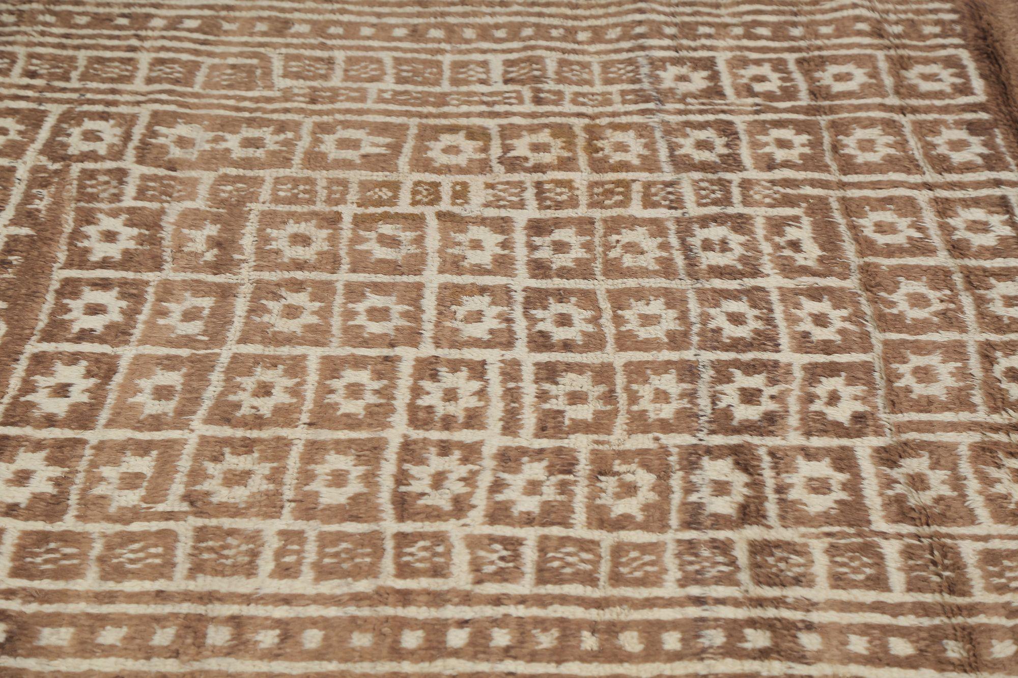 Persischer Gabbeh Small Teppich - Wolle Brown Design - 97661 (Irakisch) im Angebot