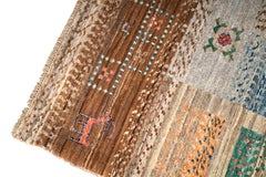 Persian Gabbeh Wool Carpet in Provincial Weave