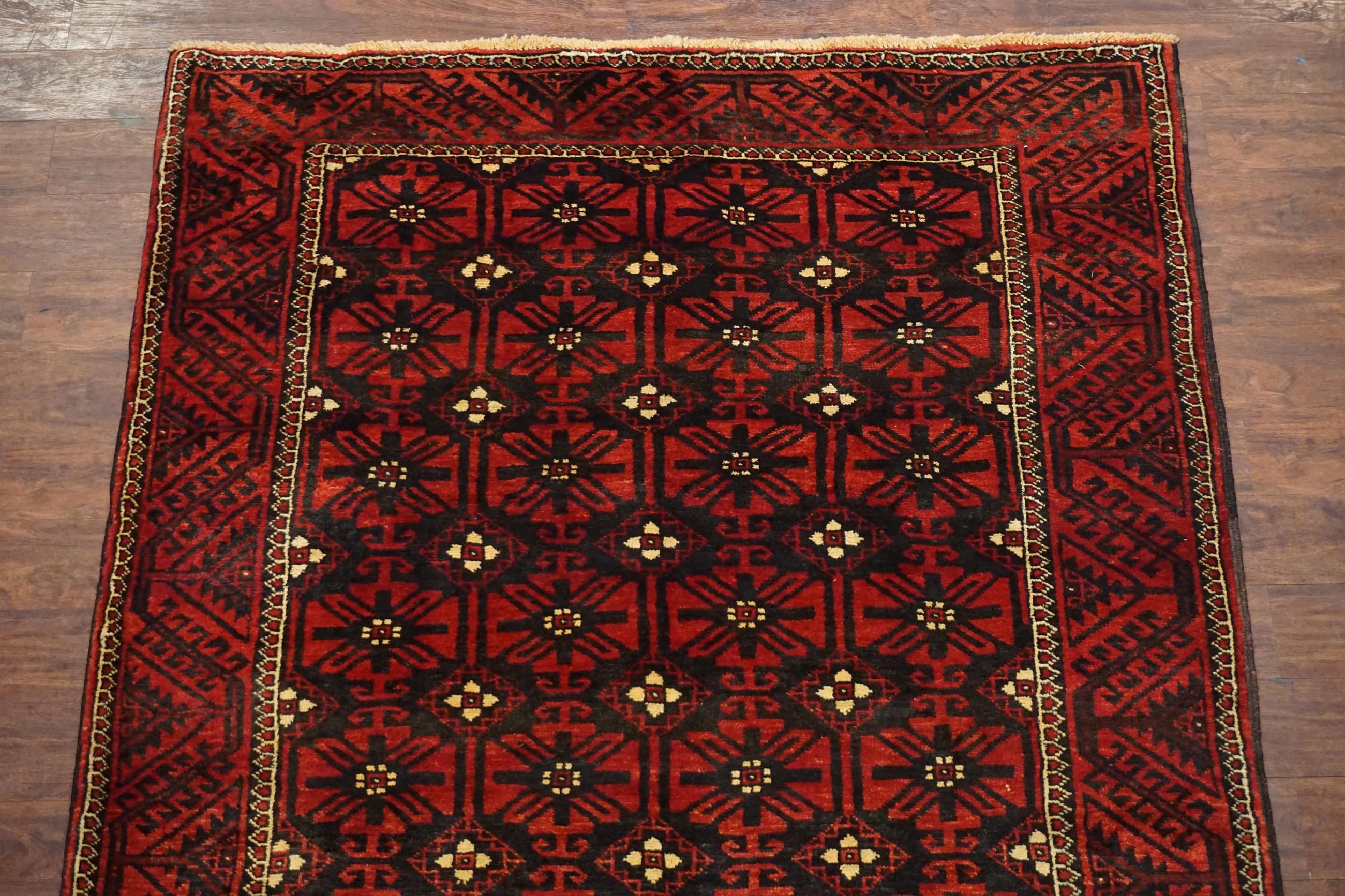 Hand-Knotted Persian Gallery Runner, circa 1940 For Sale