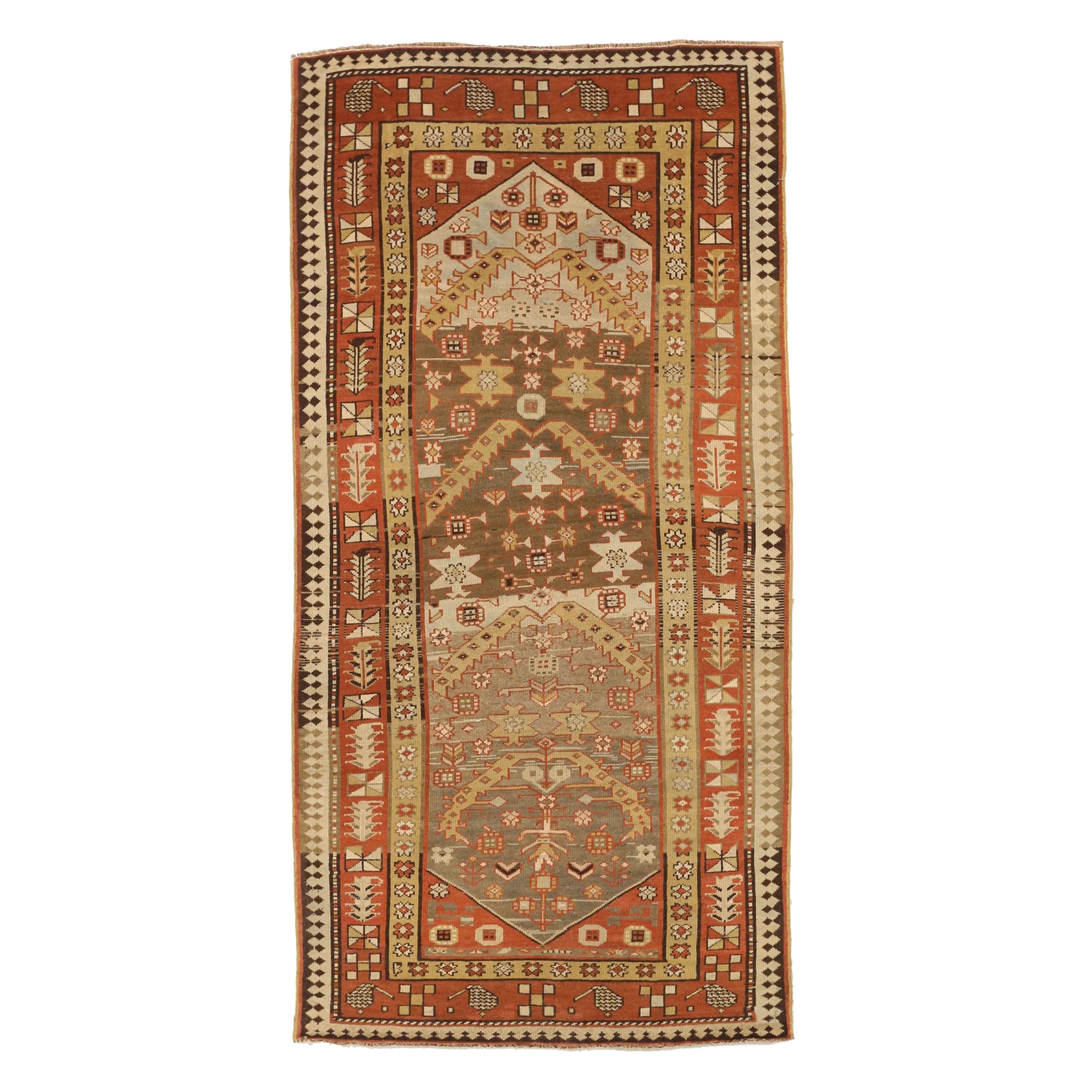 Alfombras persas Ghafghaz Circa 1880 - 52098