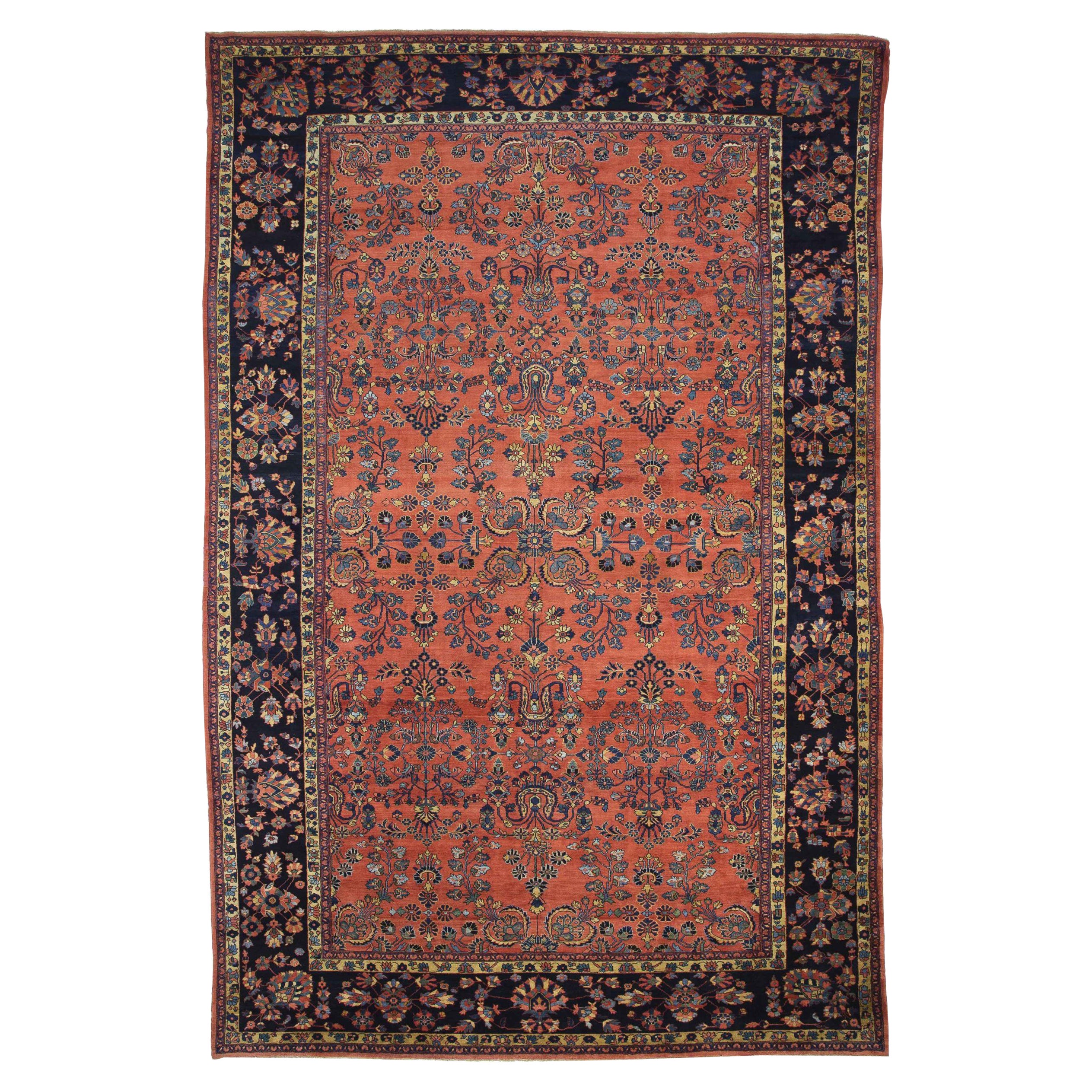 Tapis persan Hamadan Circa 1880 - 10715