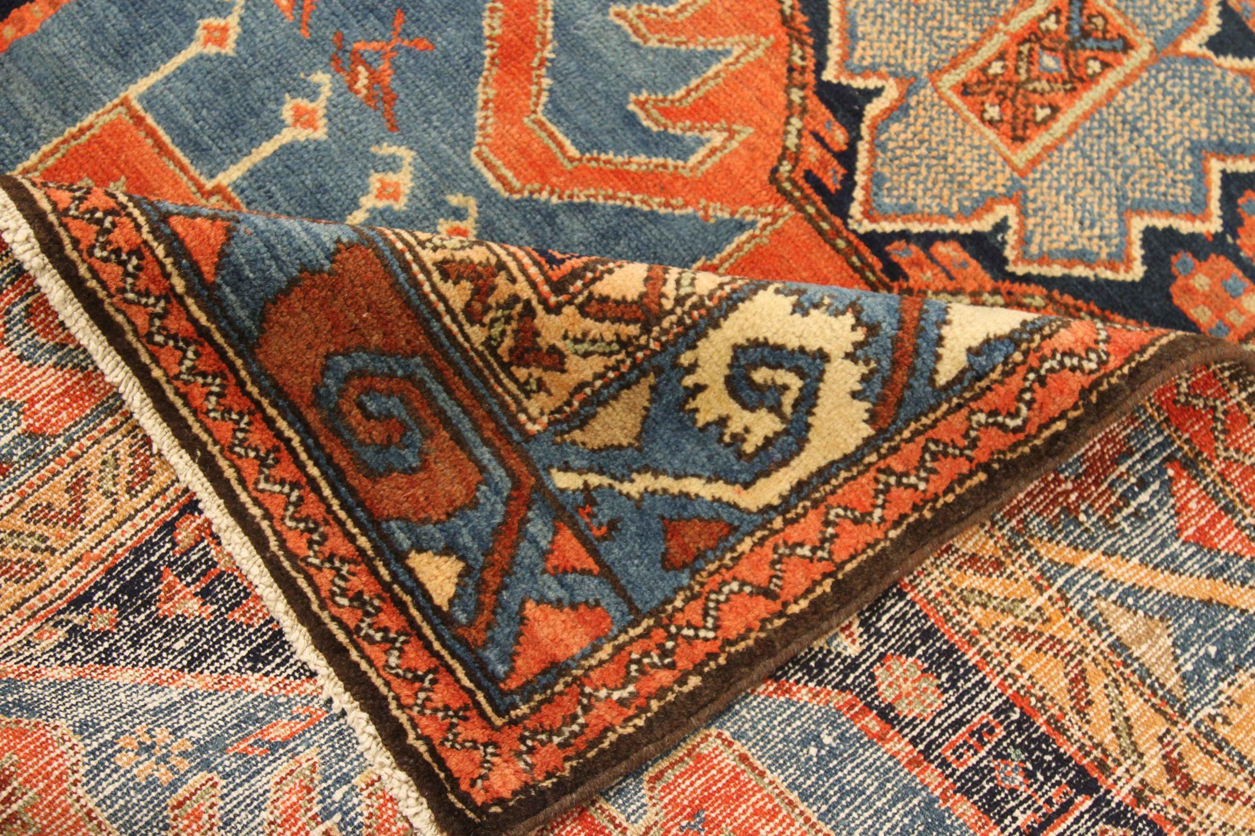Asian Persian Hamadan Area Rugs - 10679 For Sale