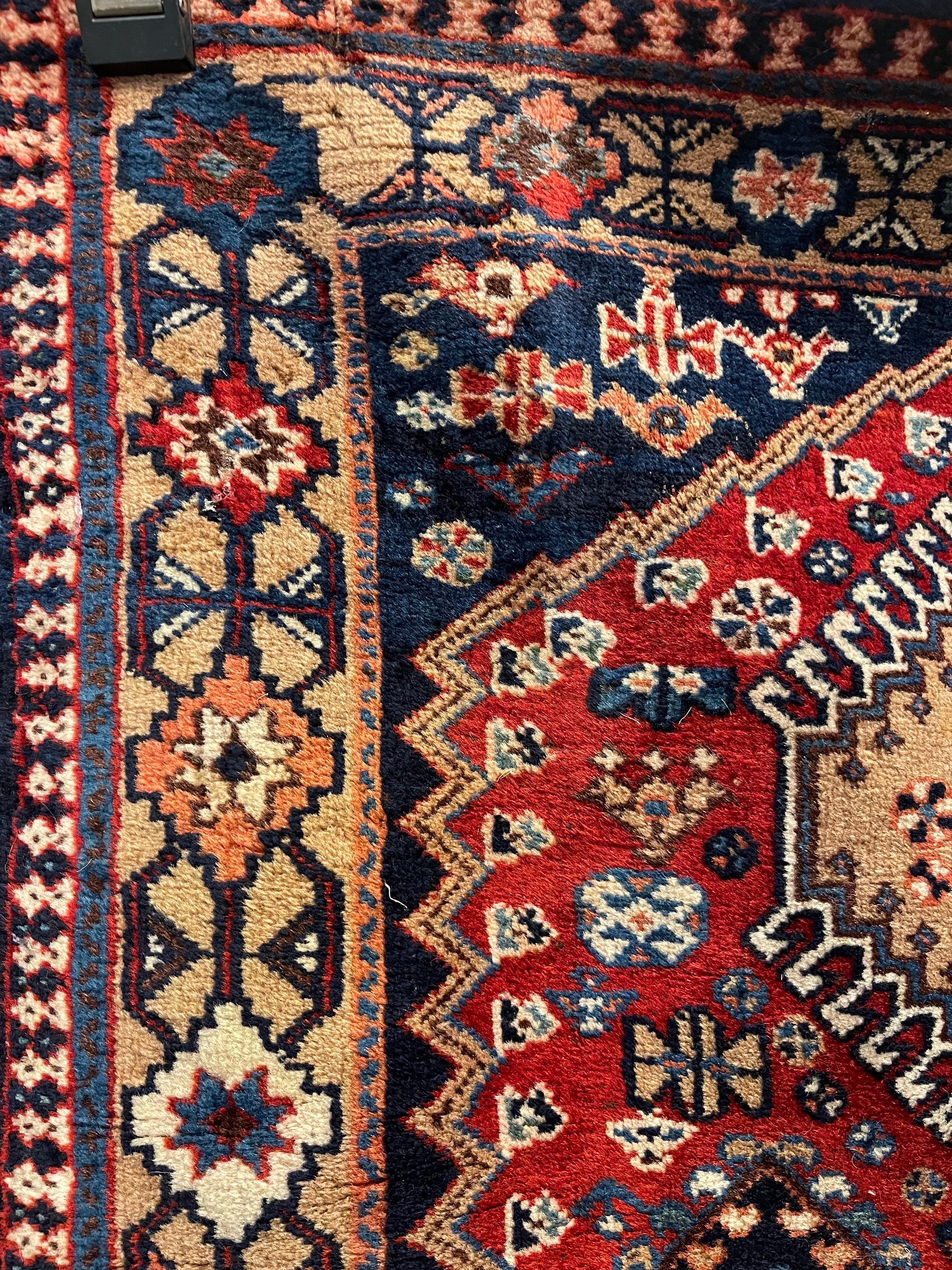 Tapis de couloir persan Hamadan, début du 20e siècle Bon état - En vente à Savannah, GA
