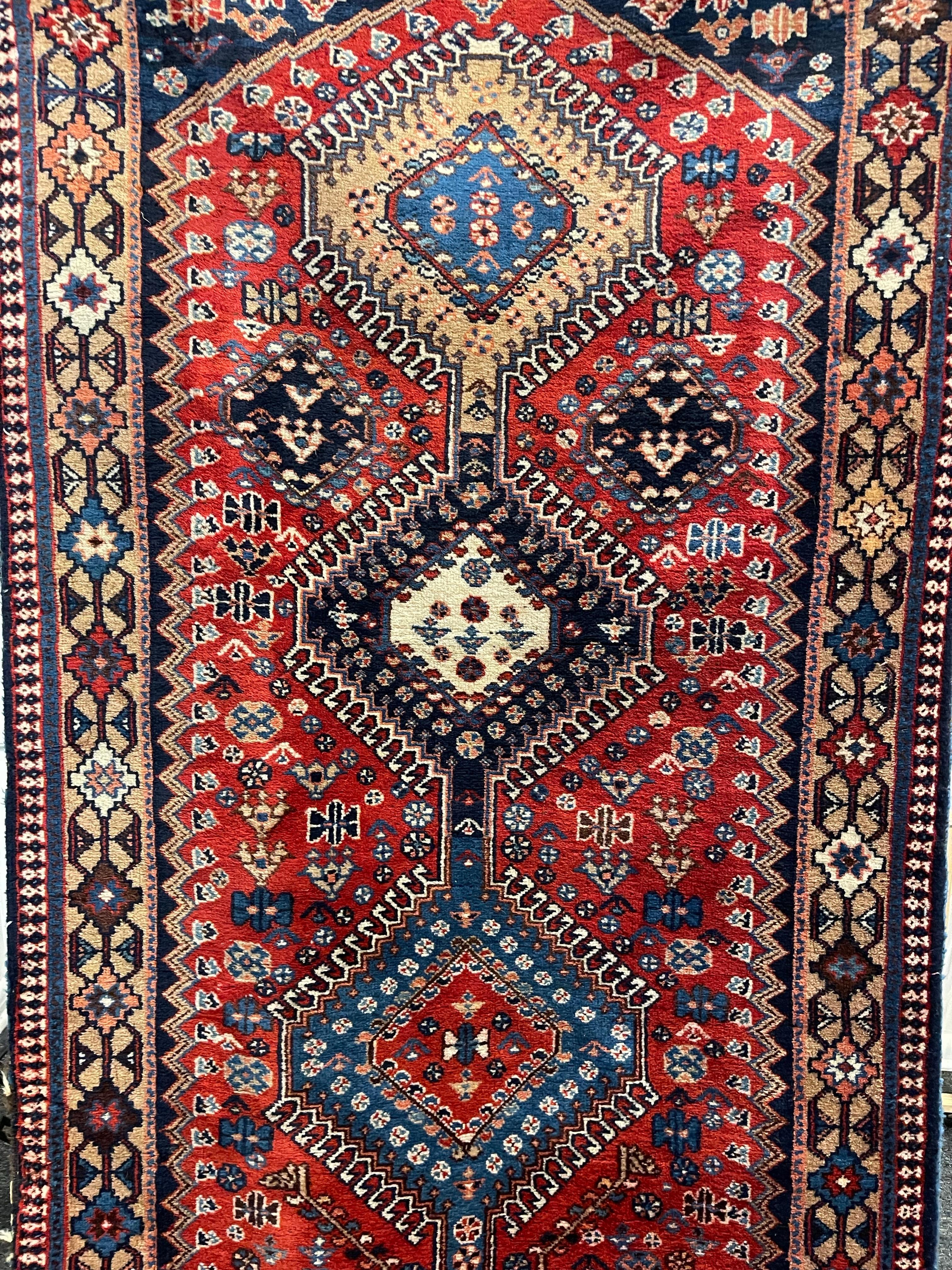 Laine Tapis de couloir persan Hamadan, début du 20e siècle en vente