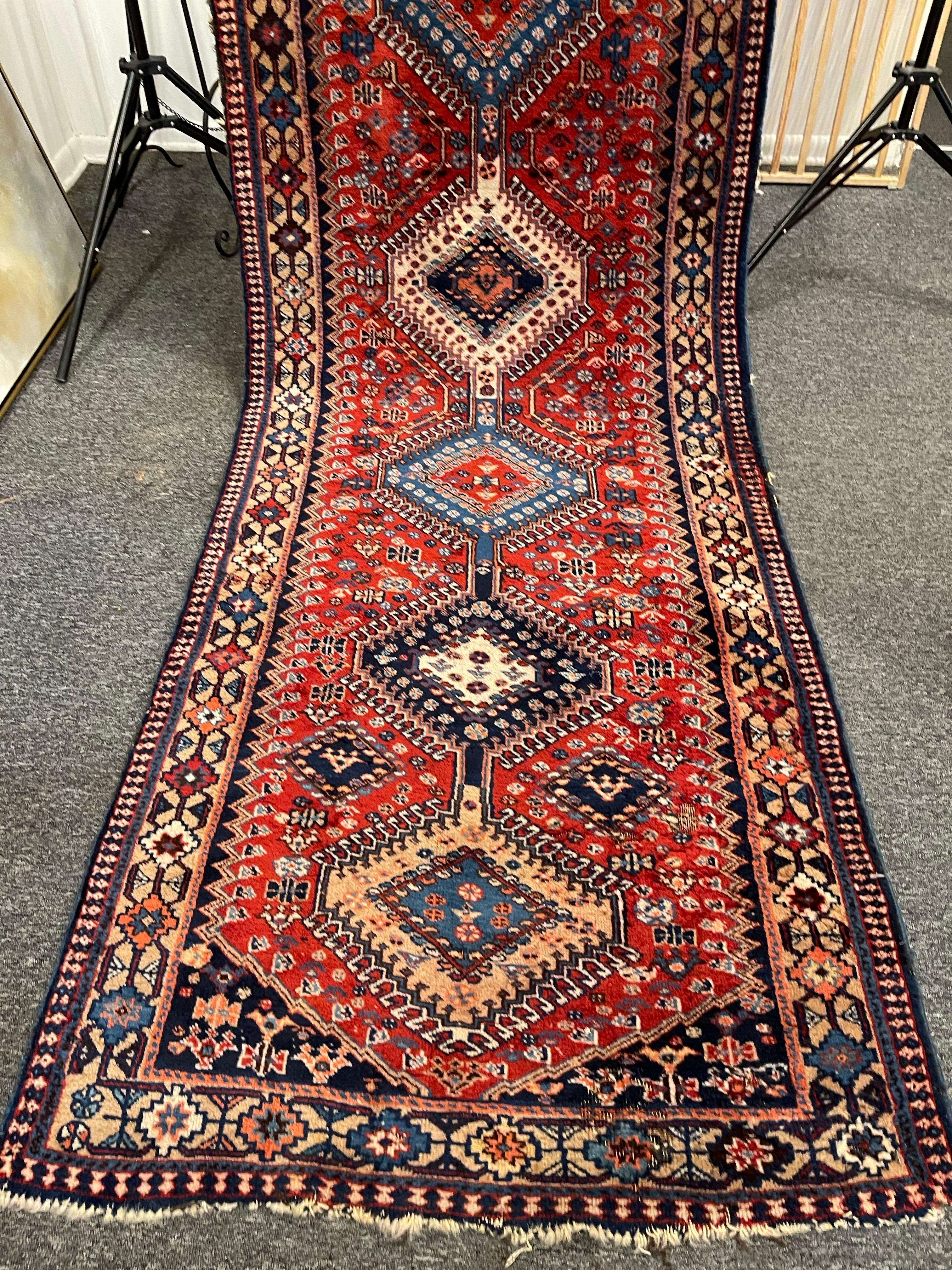 Tapis de couloir persan Hamadan, début du 20e siècle en vente 1