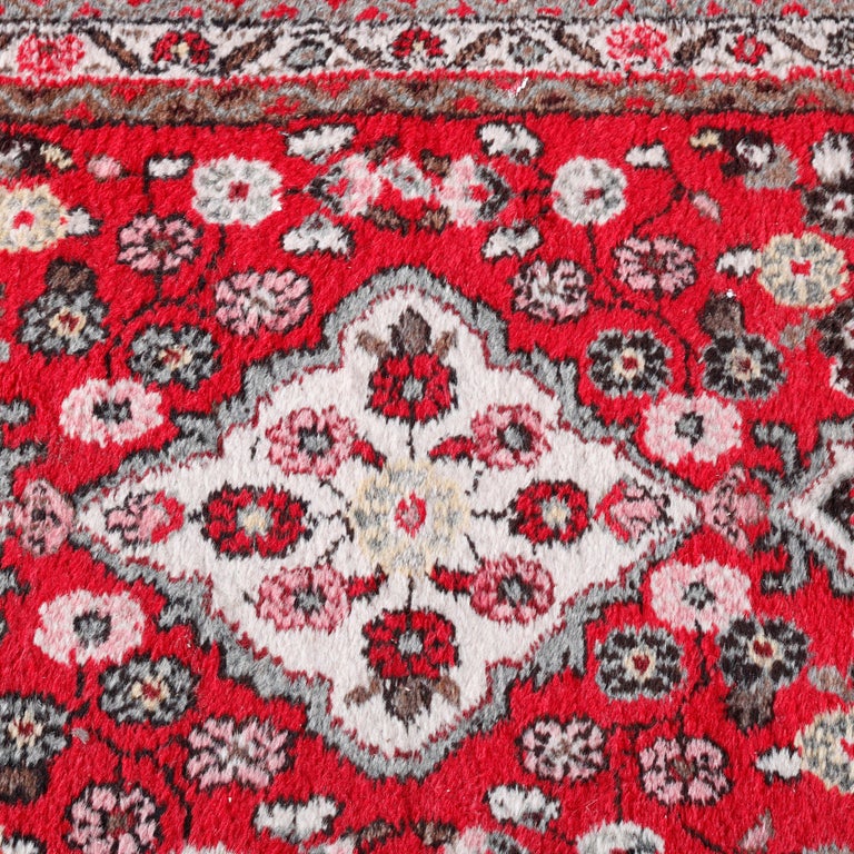 Persian Hamadan Oriental Wool Rug Runner, Circa 1930 at 1stDibs