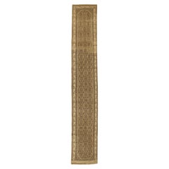 Tappeto Persiano Hamadan - Lana Marrone Avorio 73585