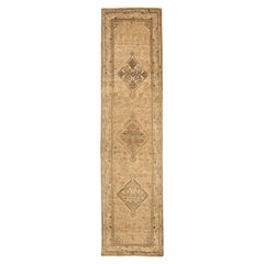 Alfombra Persa Hamadan - Lana Marrón Marfil 73598
