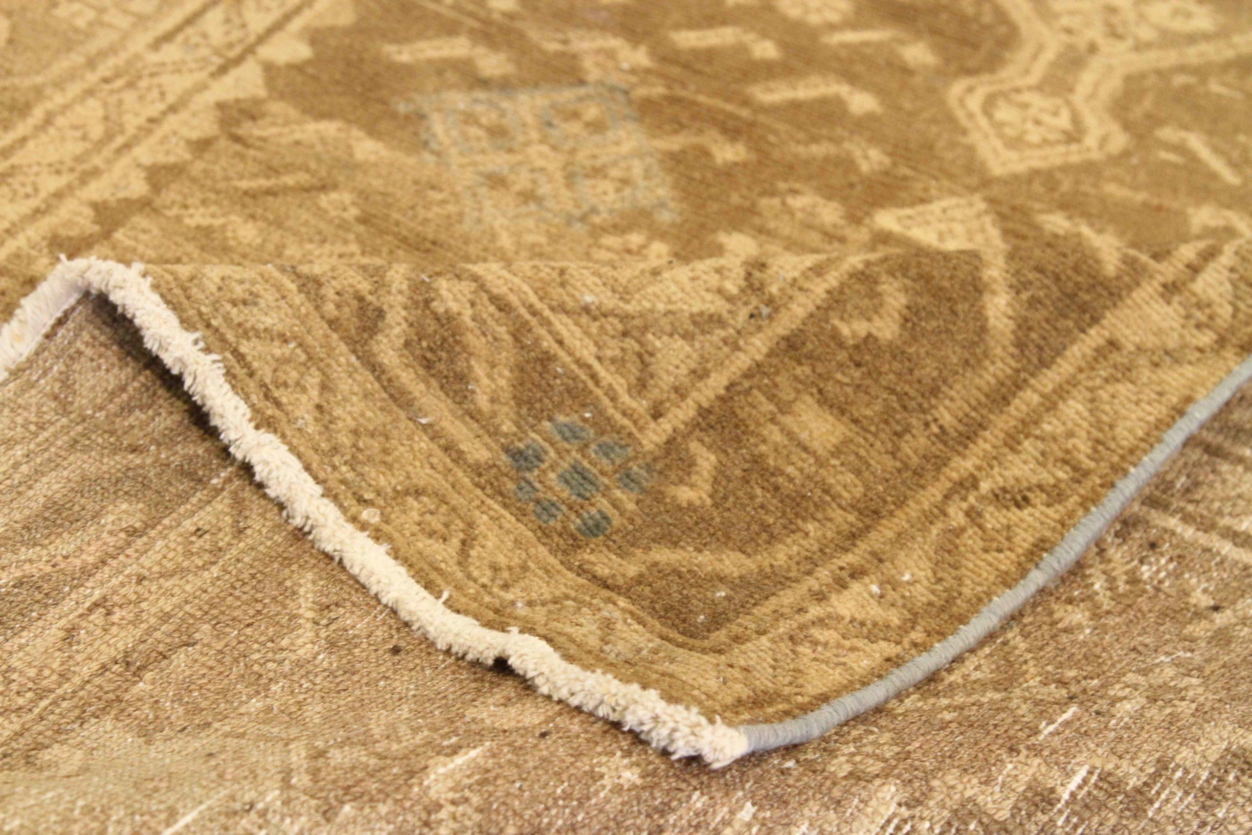 Alfombra Persa Hamadan - Lana Marrón Marfil 74011 Asiático en venta