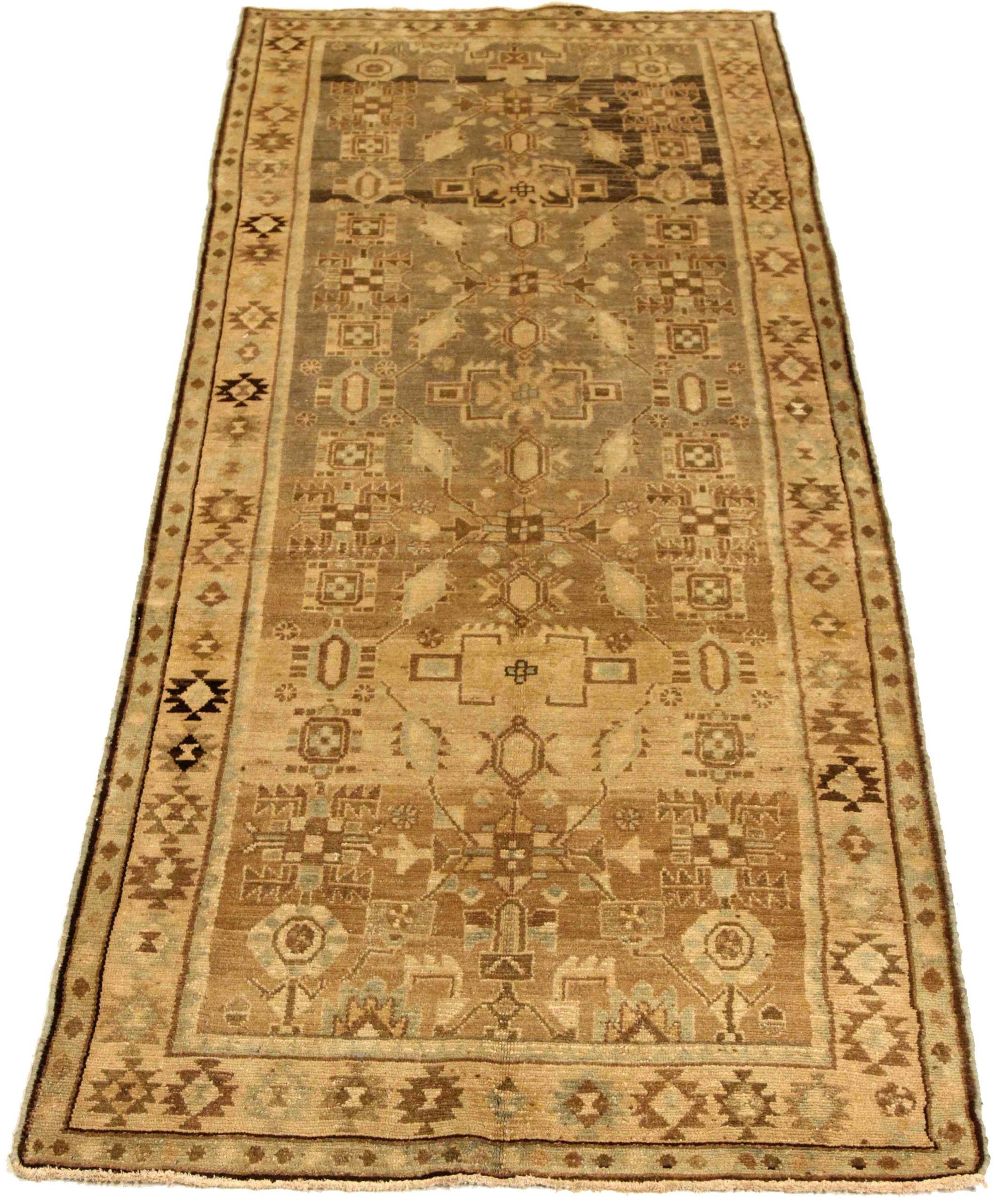 Discover the elegance of Persian Hamadan featuring Small Rug in Circa 1880. Designed with Wool and BrownIvoryTaupe, this exclusive design is perfect for enhancing your space.