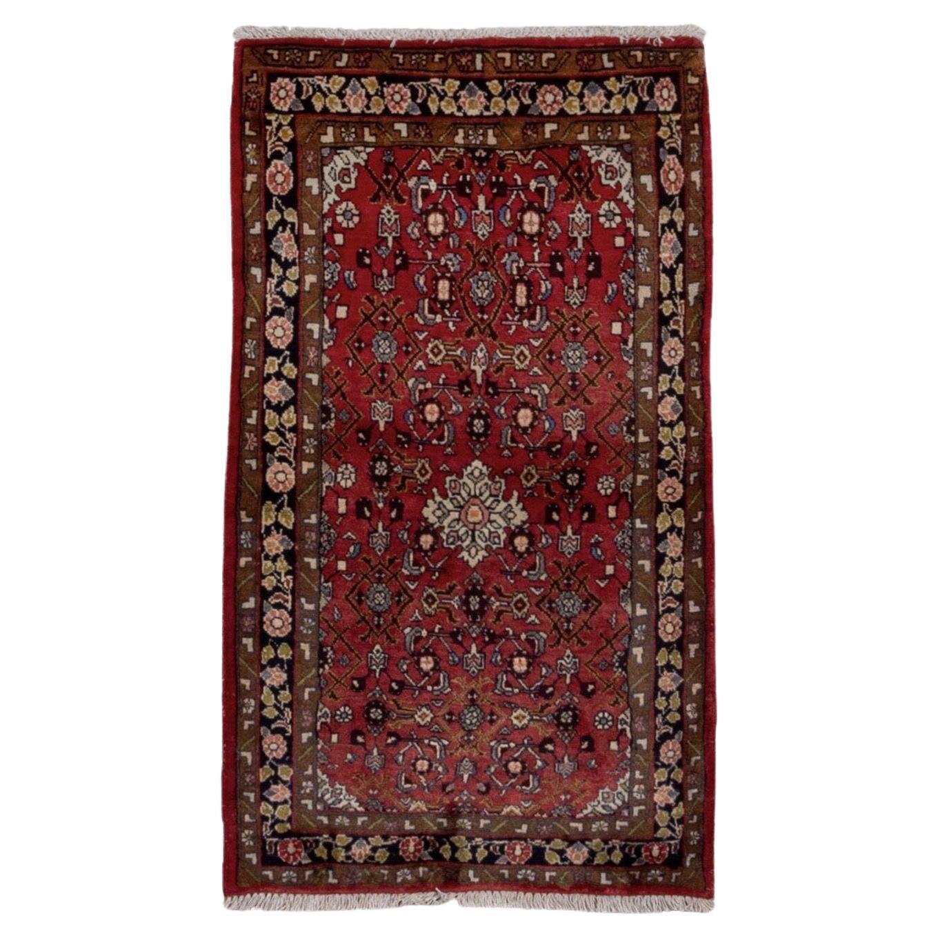 Persian Hamadan Traditional Antique with Allover Florets For Sale