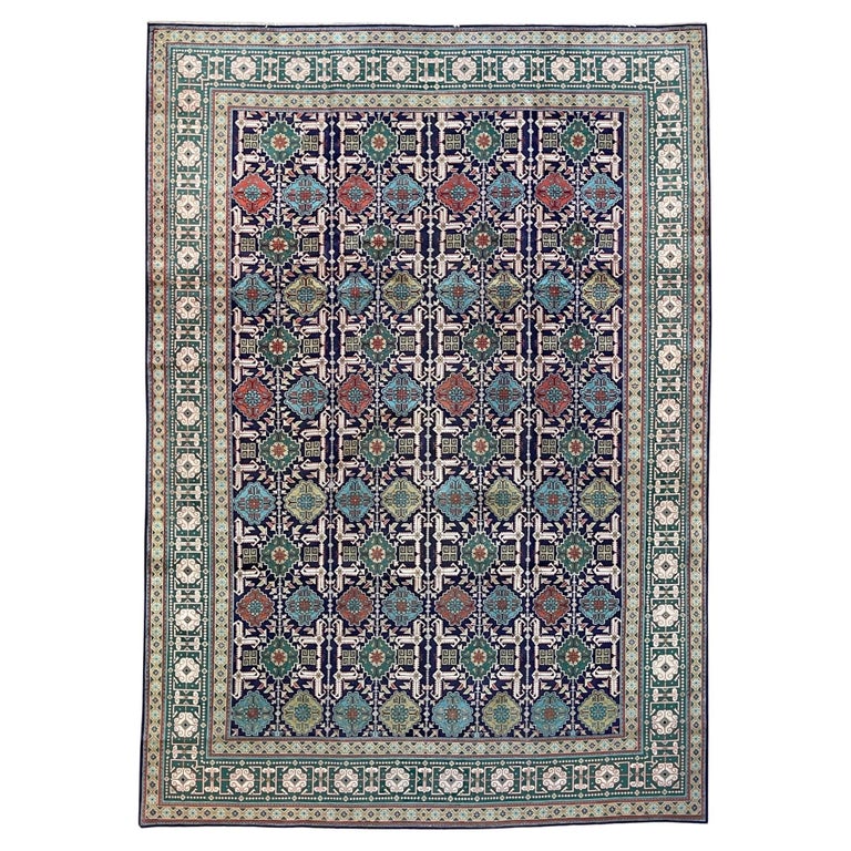 All-Over Geometric Print Rug