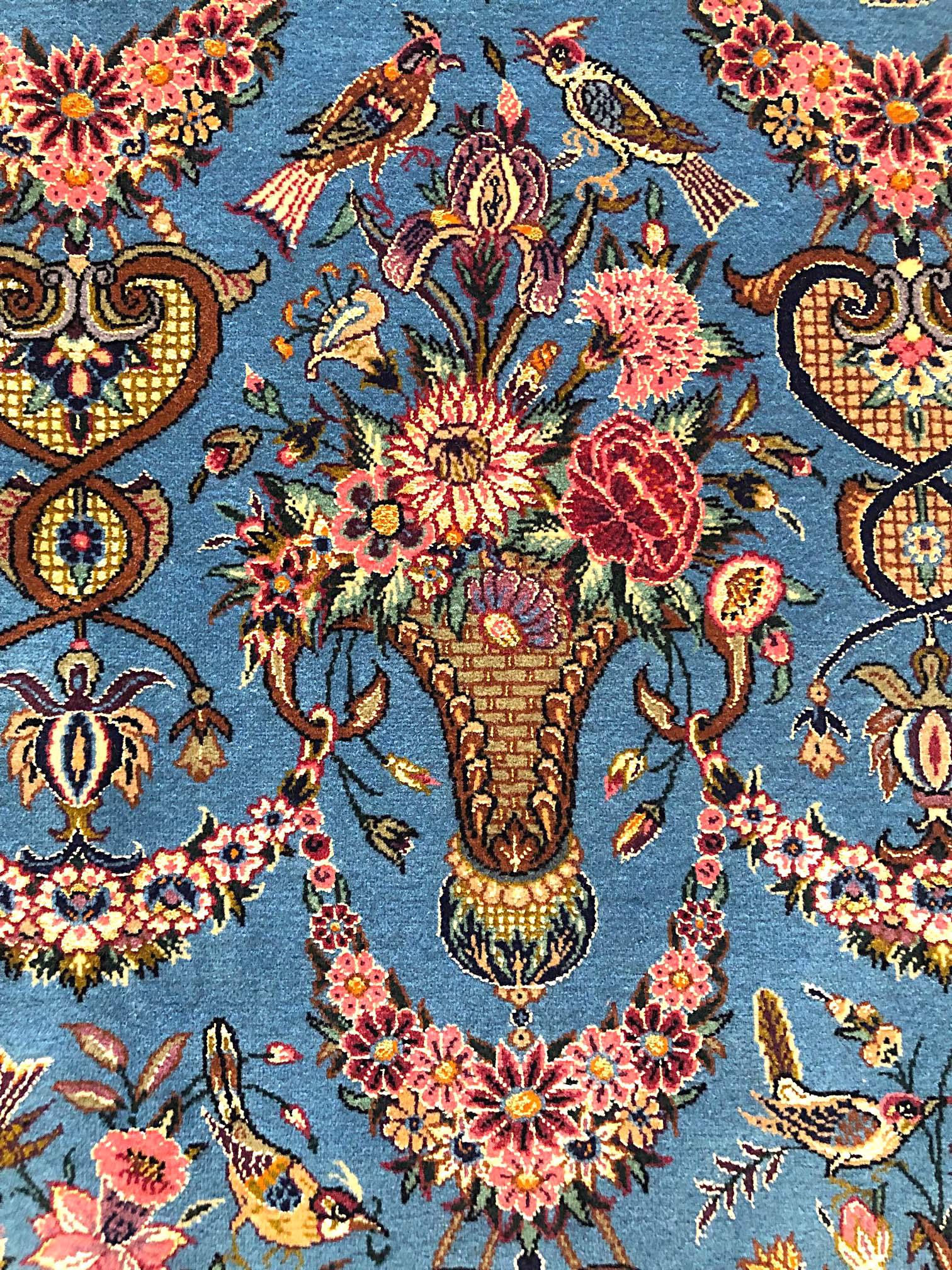 Persian Isfahan Rug In New Condition For Sale In San Diego, CA