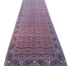 Persian Bijar Runner Rug